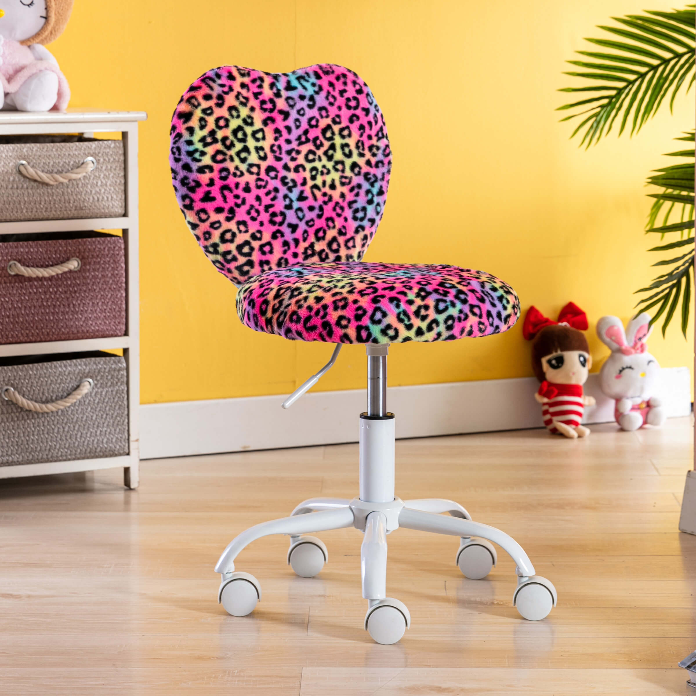 Kmax Rolling Cute Adjustable Swivel Kids Office Chair 1 PCS - 1412KC