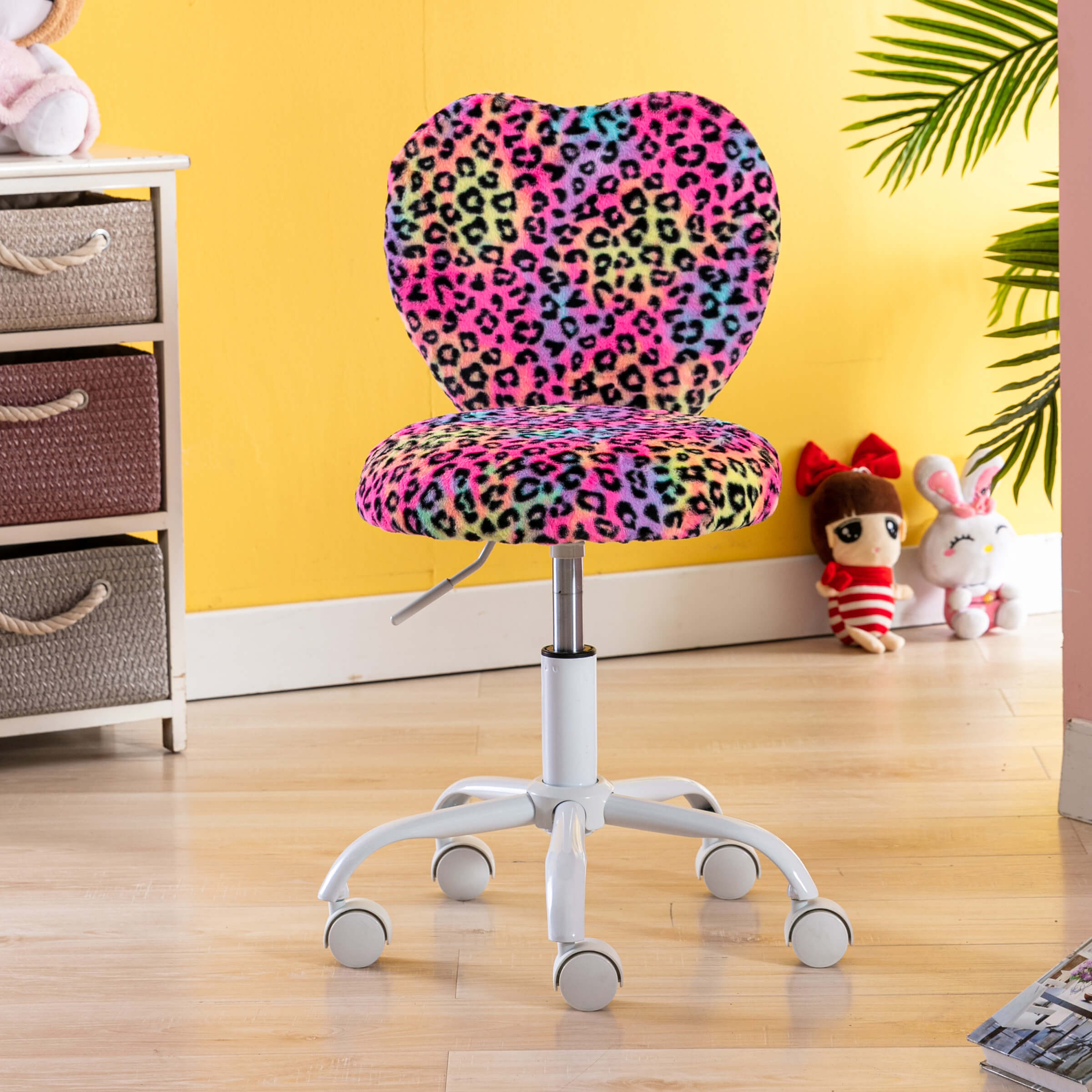 Kmax Rolling Cute Adjustable Swivel Kids Office Chair 1 PCS - 1412KC