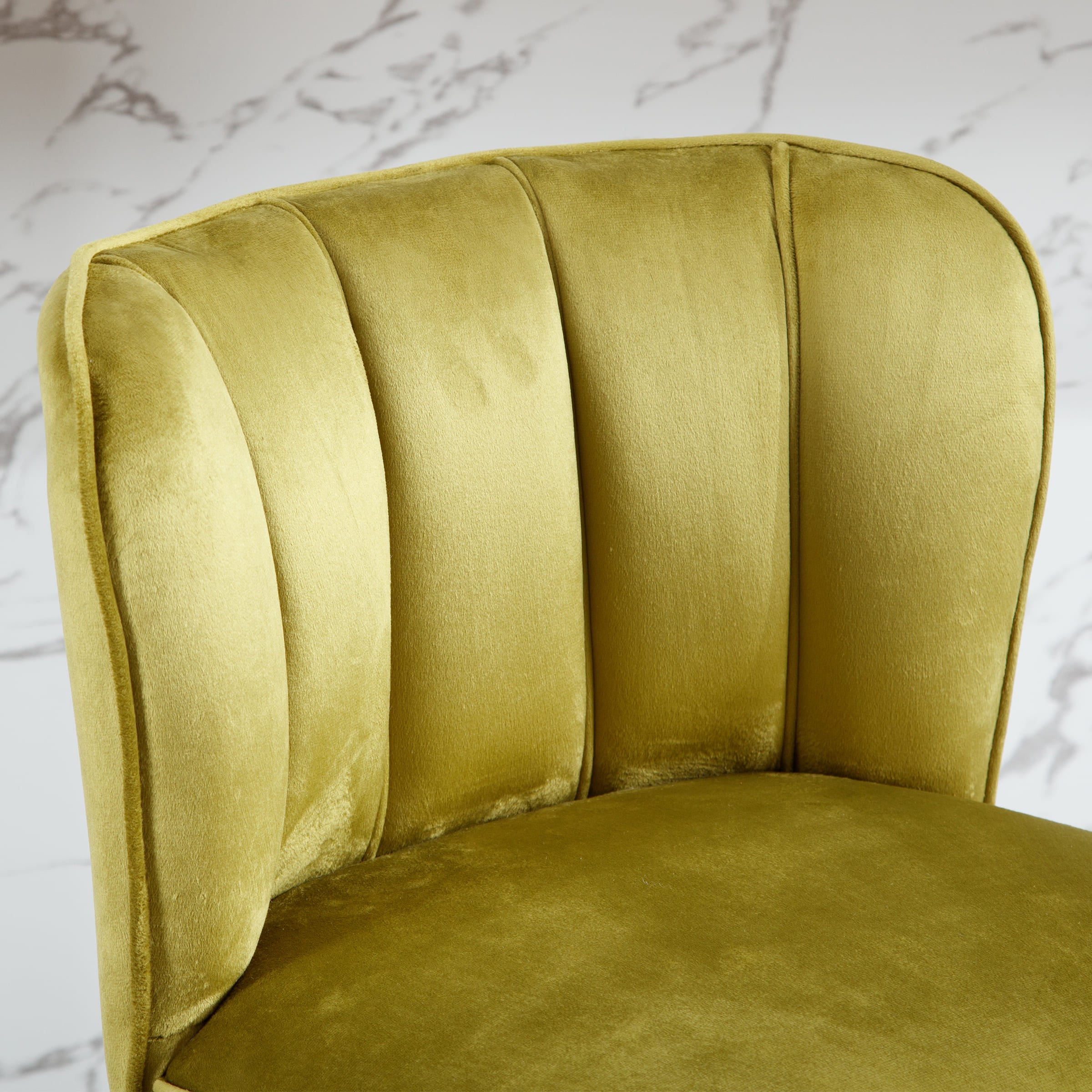 ZH4YOU 26.75"H Counter Stools with Gold Legs Set of 2 - 1675CS