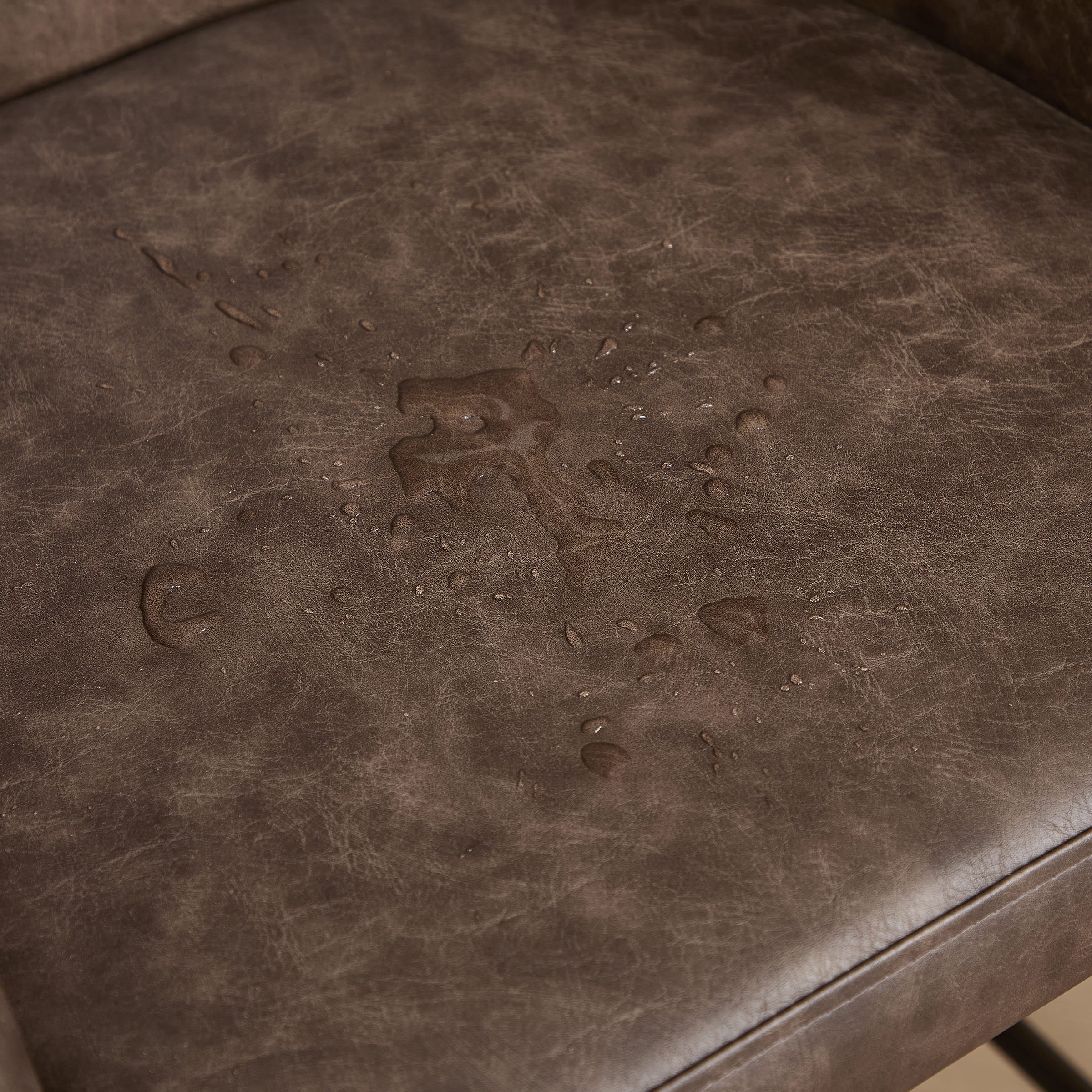 VESCASA 26"H Industrial Barrel Counter Stools Set of 2 - 24613CS