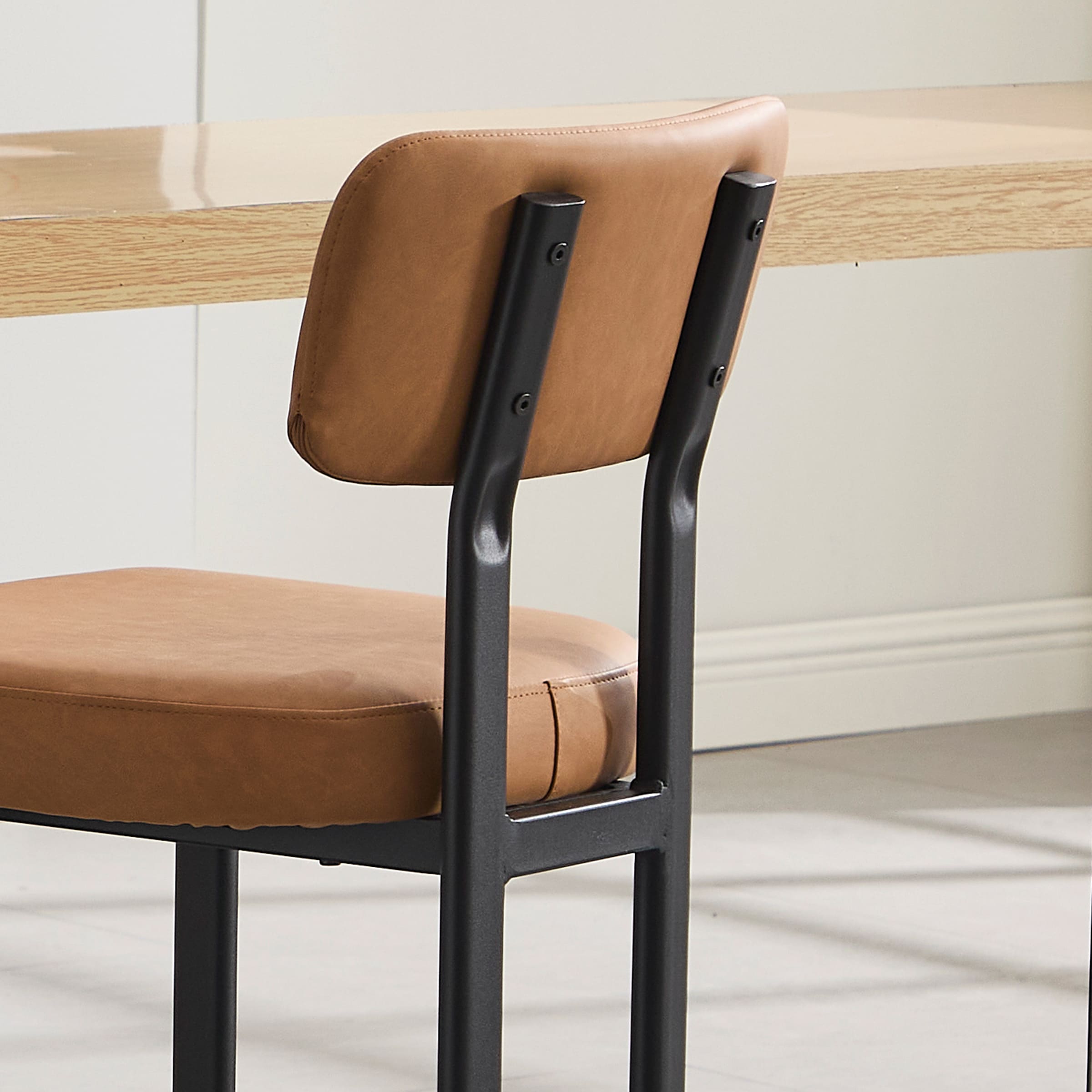 VESCASA 26"H Lucas Metal Counter Stools Set of 2 - 24807CS