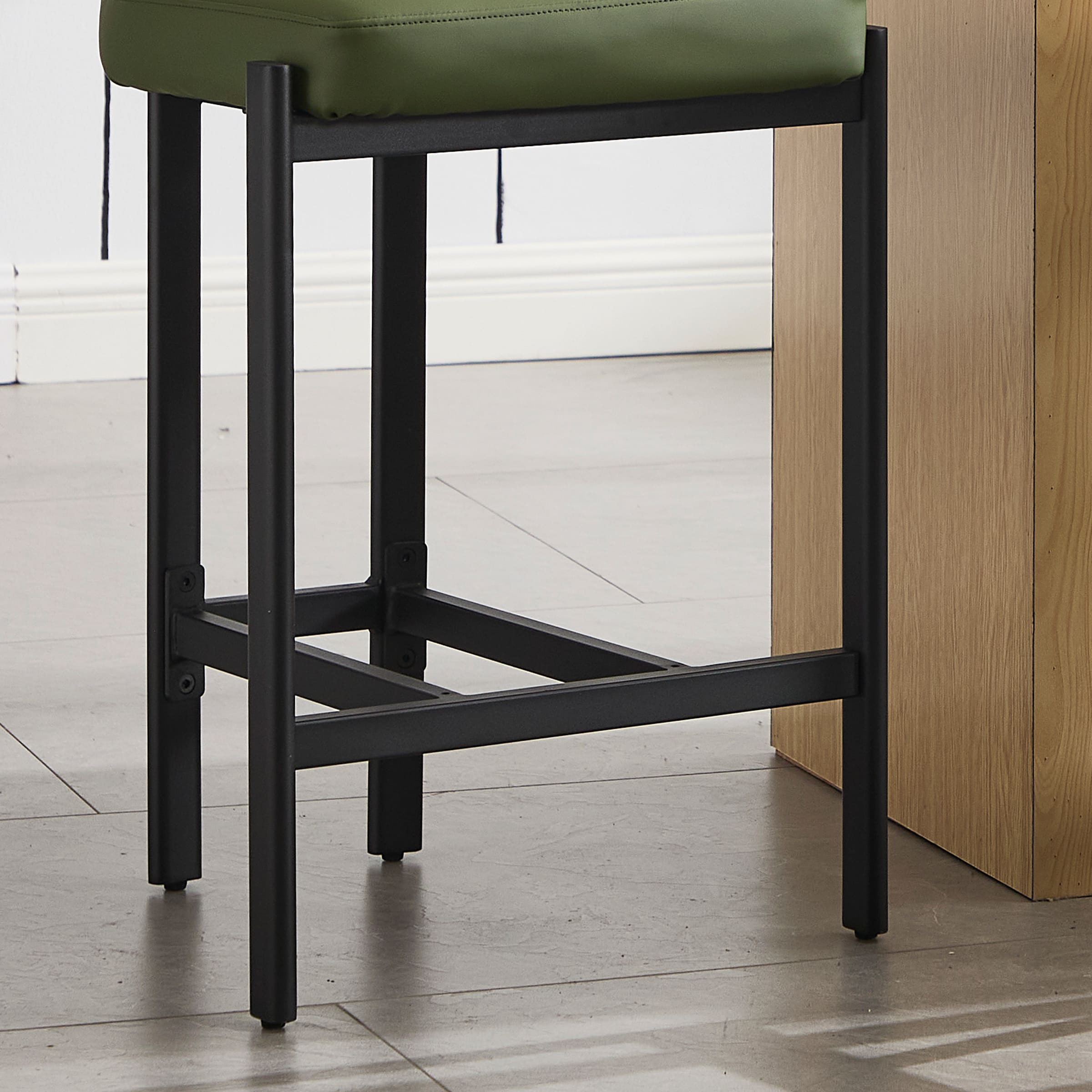 VESCASA 26"H Lucas Metal Counter Stools Set of 2 - 24807CS