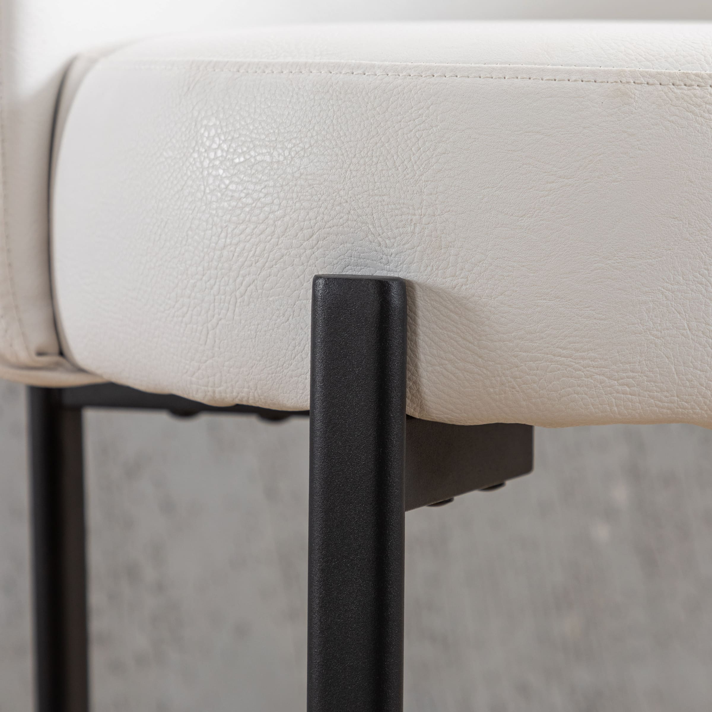 VESCASA 26"H Low Back Counter Stools Set of 2 - 5108CS