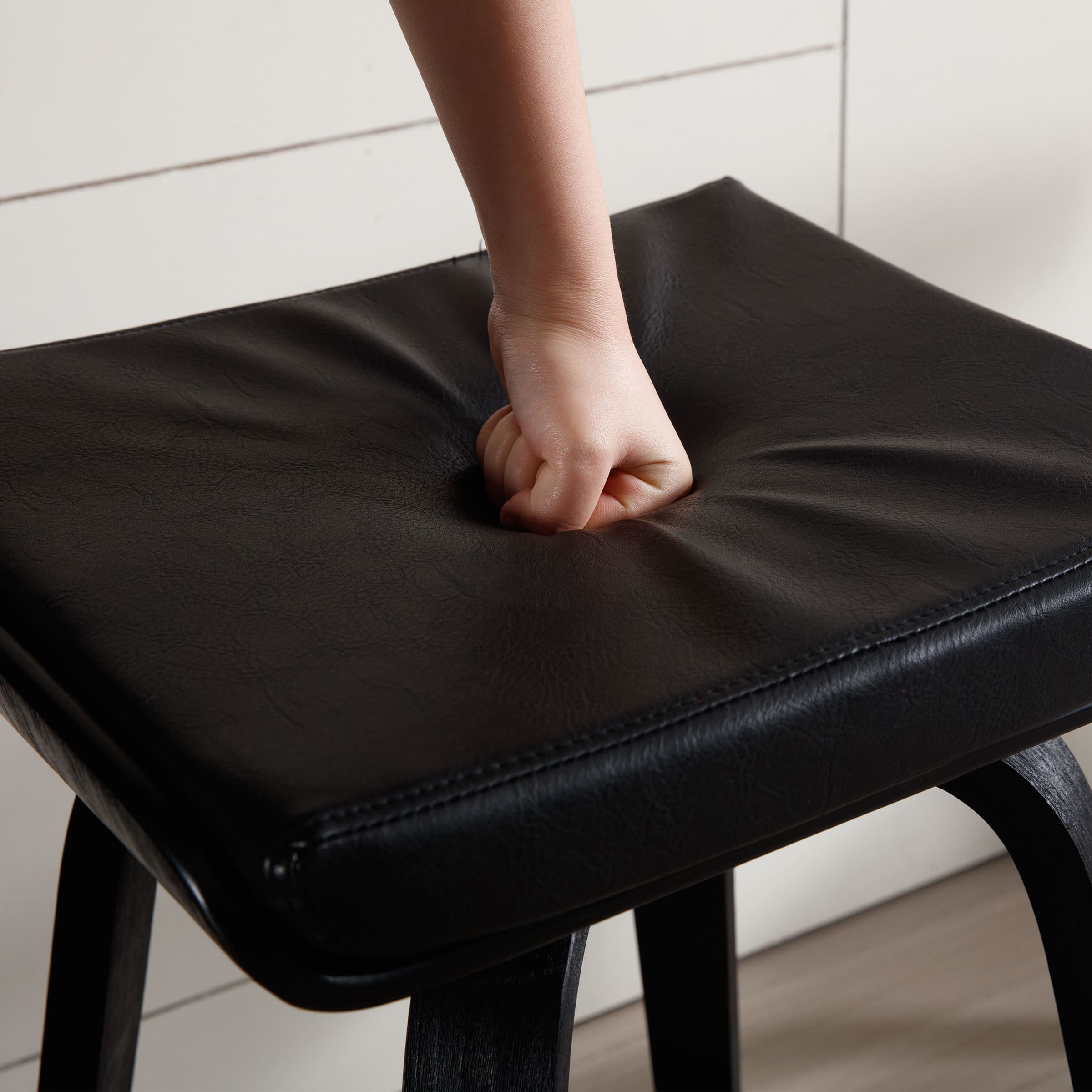 CIMOTA 26" Backless Swivel Counter Stools Set of 2 - 1710CS