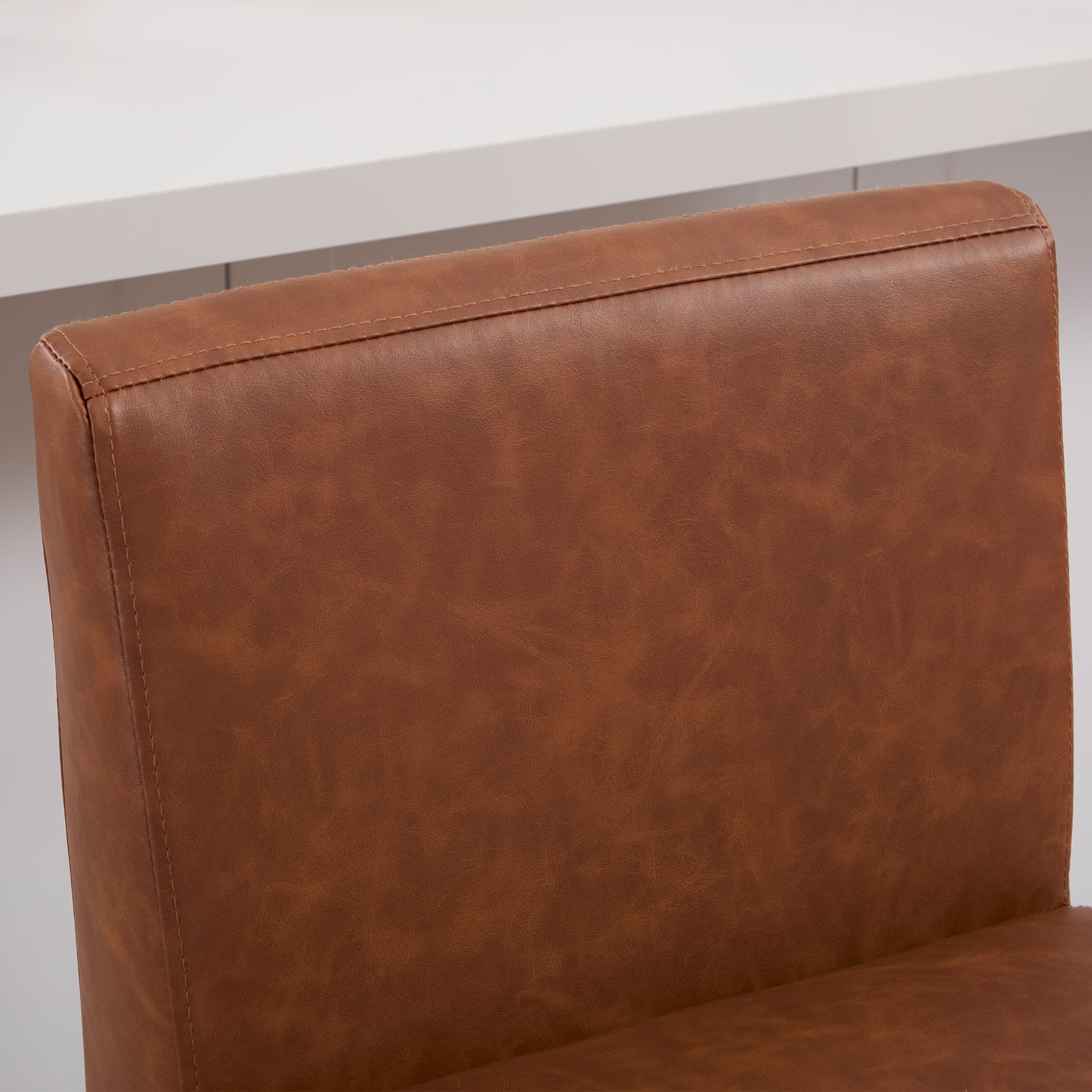 VESCASA 27"H & 31"H Metal Frame Counter Height Bar Stools Set of 2 - 5691