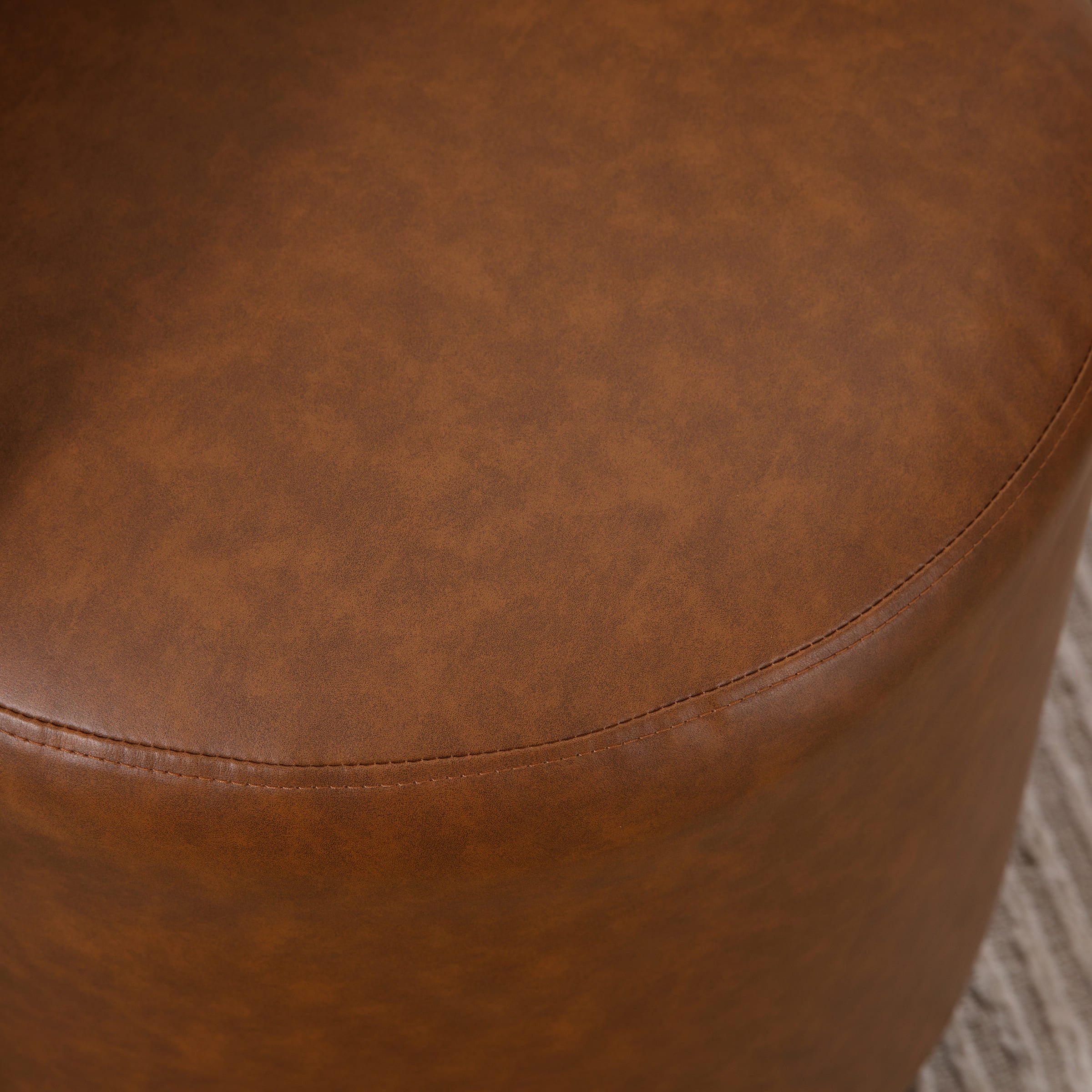 VESCASA Swivel Upholstered Barrel Dining Chair 1PCS - X299DC