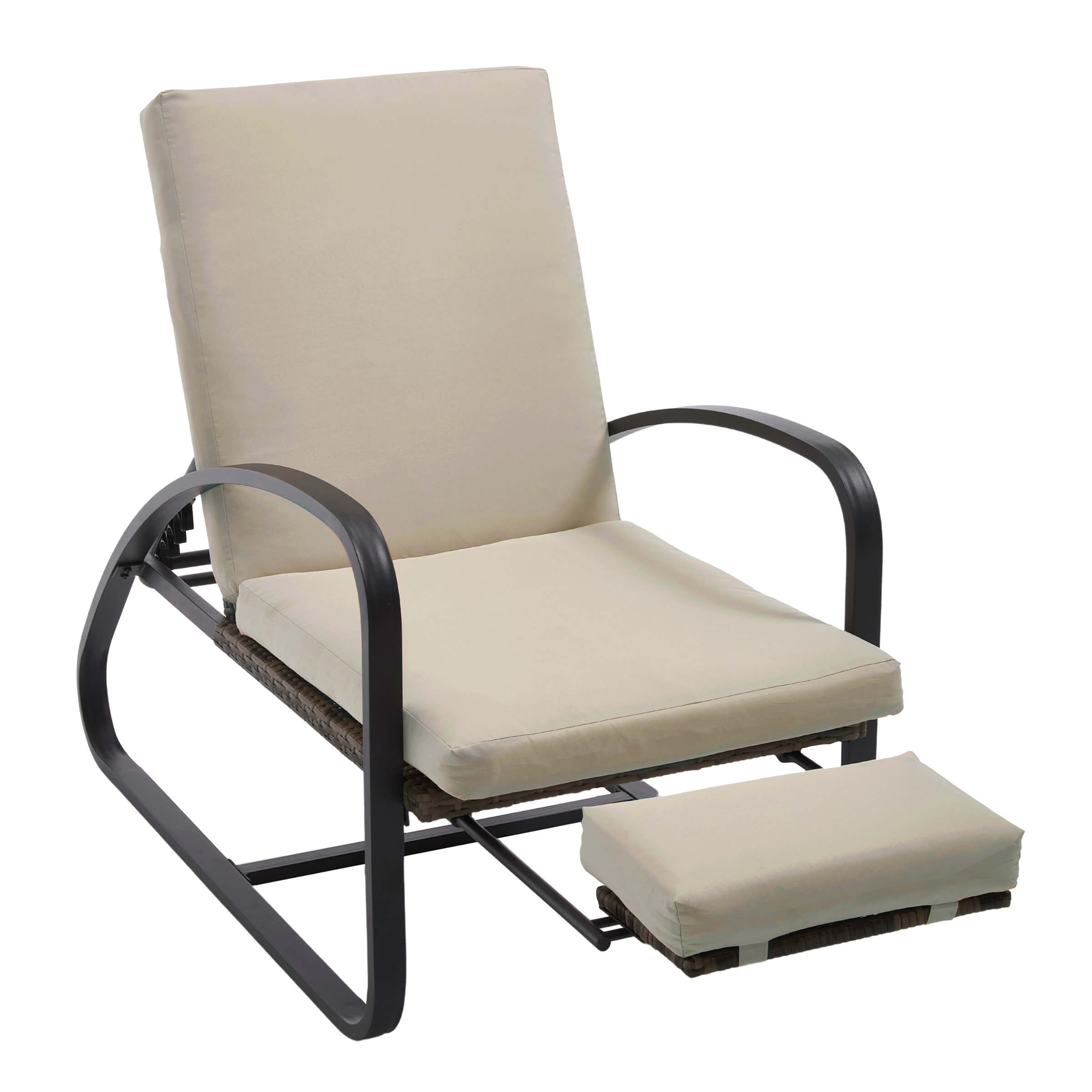 VESCASA 3 Piece Patio Set with Chaise Lounge Chairs and Table - 20701SE