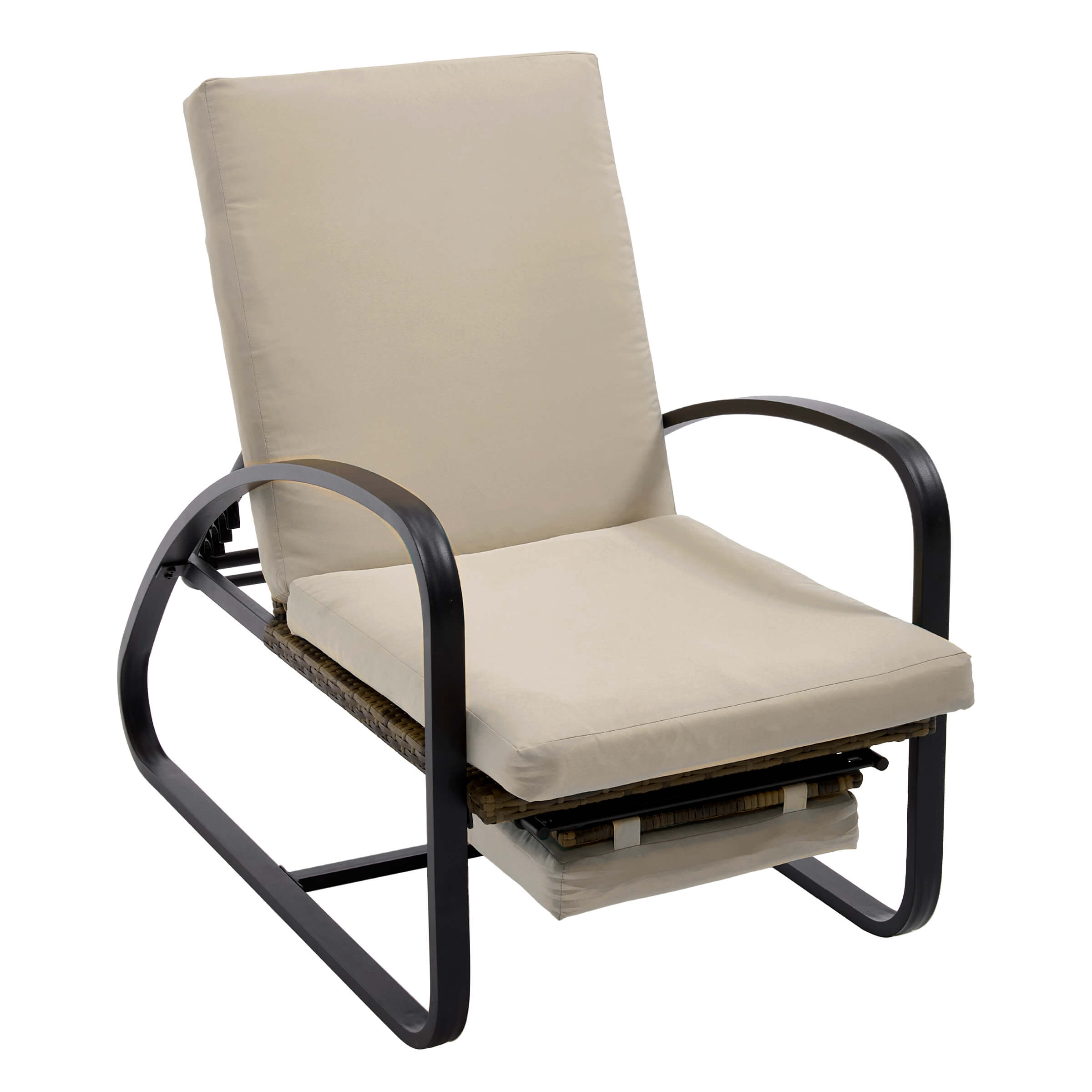 VESCASA 3 Piece Patio Set with Chaise Lounge Chairs and Table - 20701SE