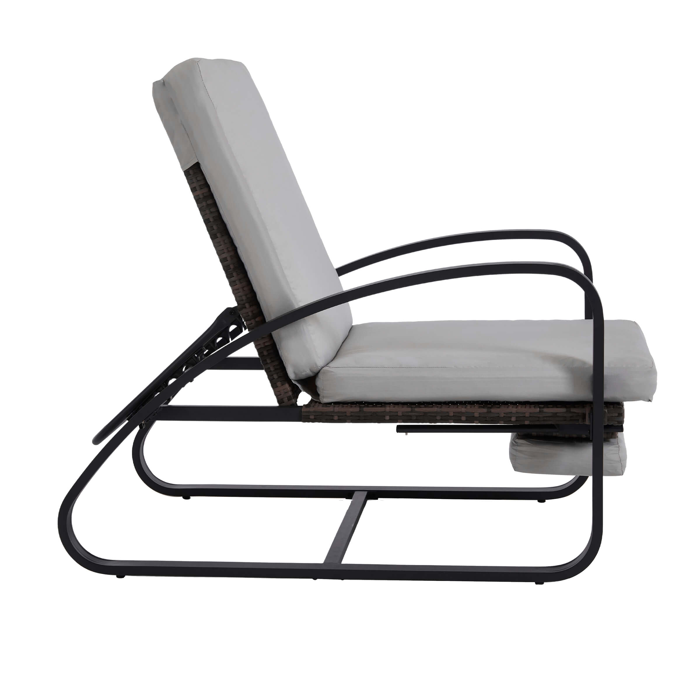 VESCASA 3 Piece Patio Set with Chaise Lounge Chairs and Table - 20701SE