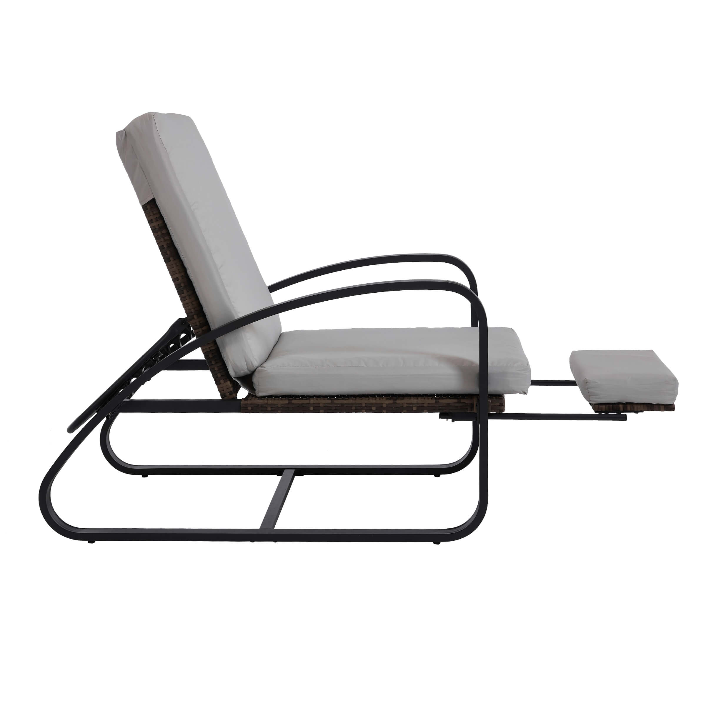 VESCASA 3 Piece Patio Set with Chaise Lounge Chairs and Table - 20701SE