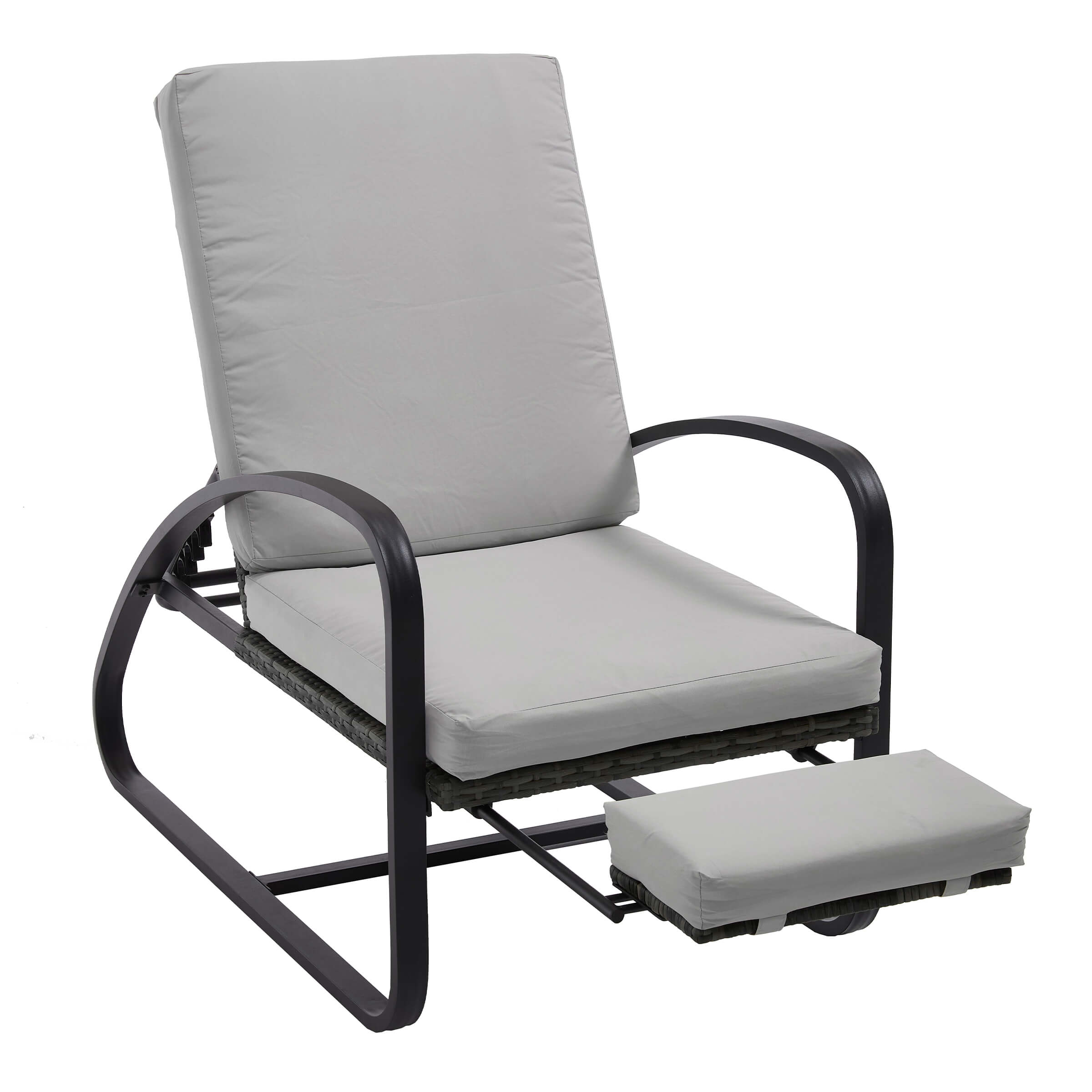 VESCASA 3 Piece Patio Set with Chaise Lounge Chairs and Table - 20701SE