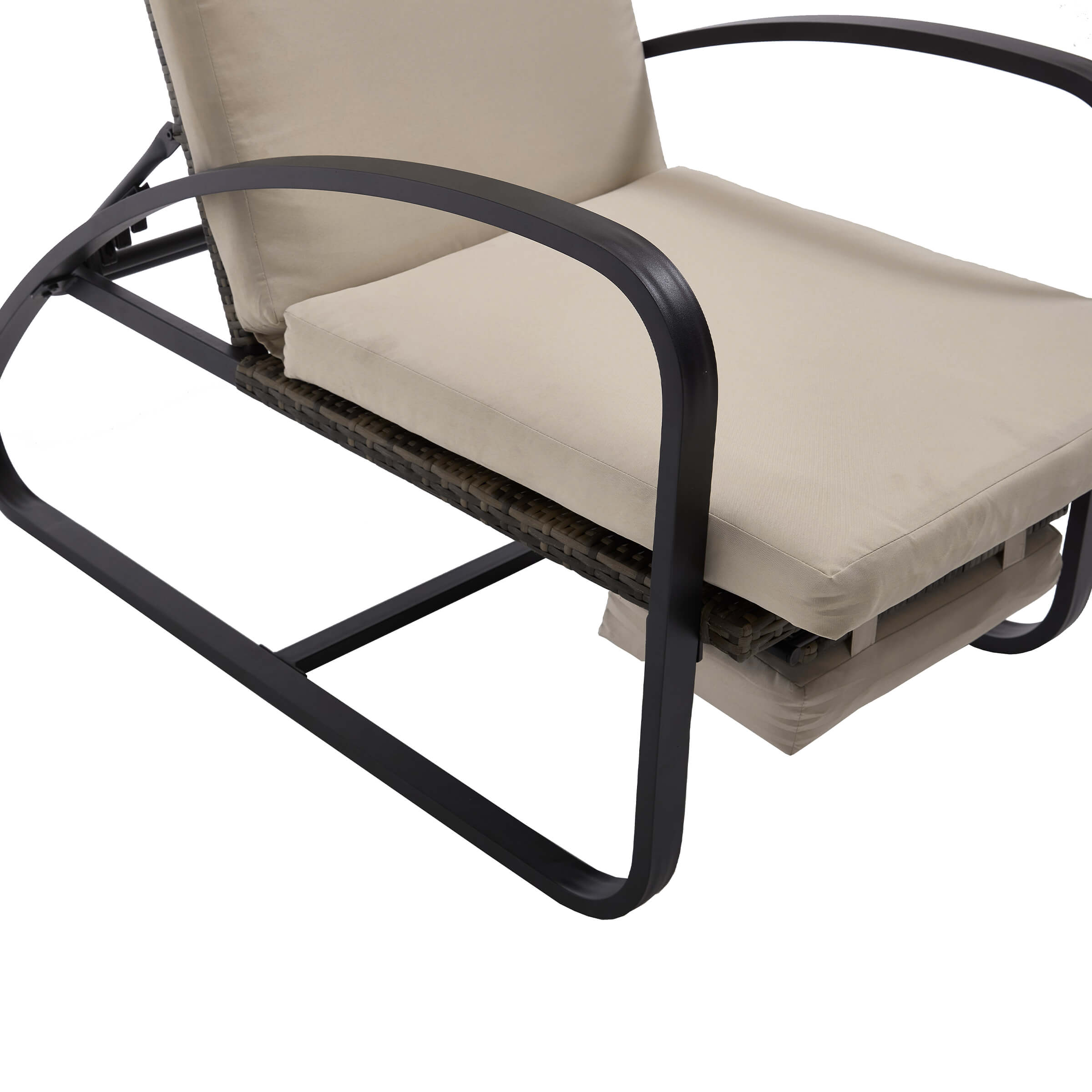 VESCASA 3 Piece Patio Set with Chaise Lounge Chairs and Table - 20701SE