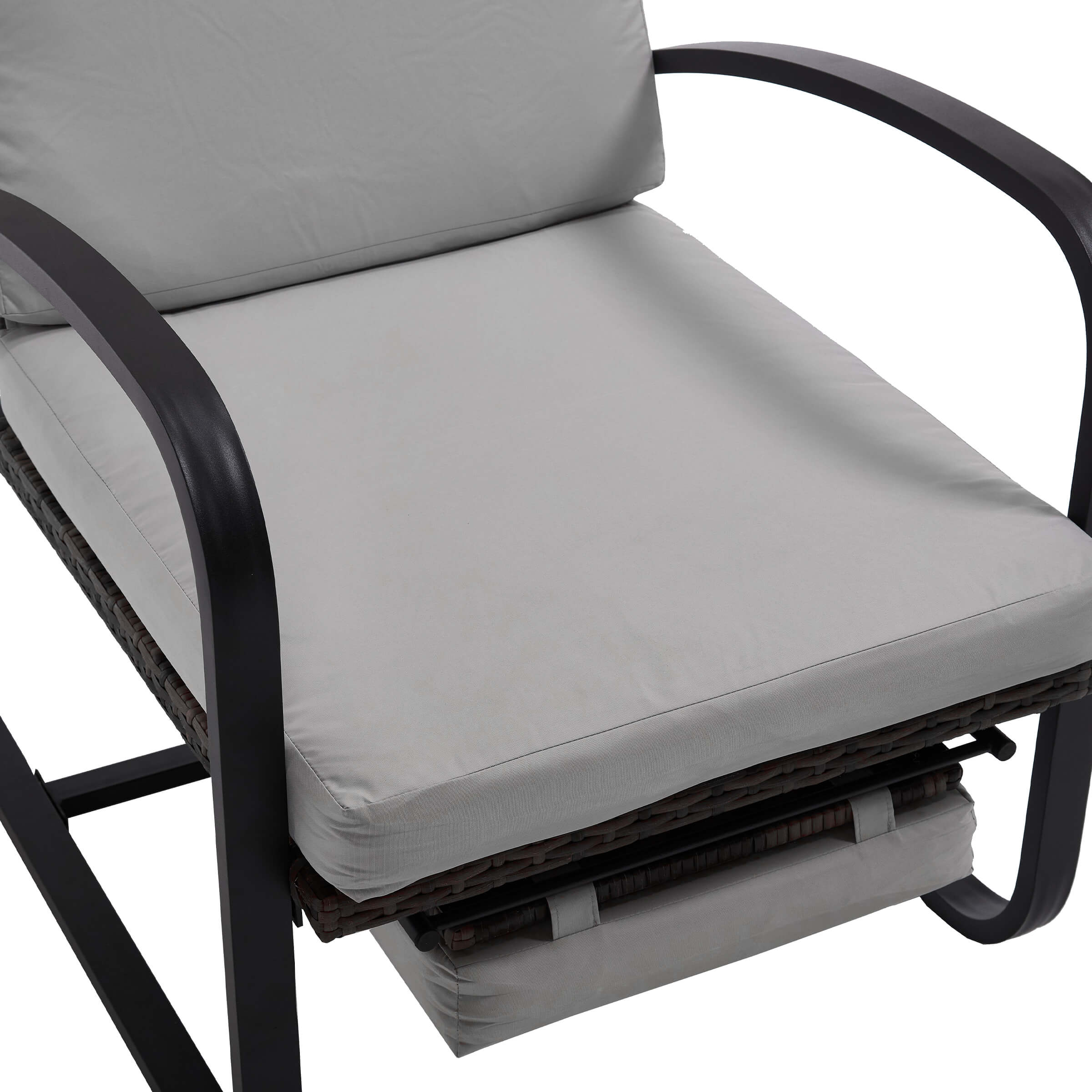 VESCASA 3 Piece Patio Set with Chaise Lounge Chairs and Table - 20701SE