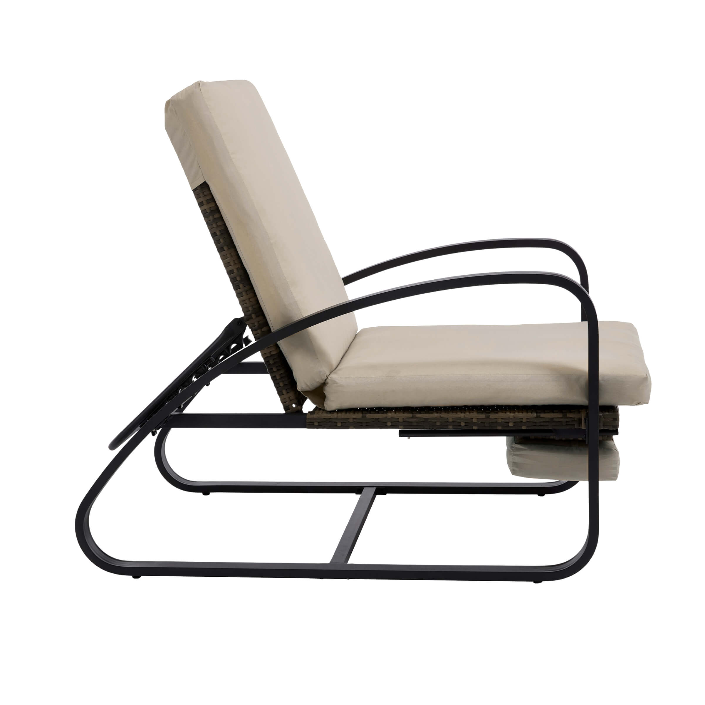 VESCASA 3 Piece Patio Set with Chaise Lounge Chairs and Table - 20701SE