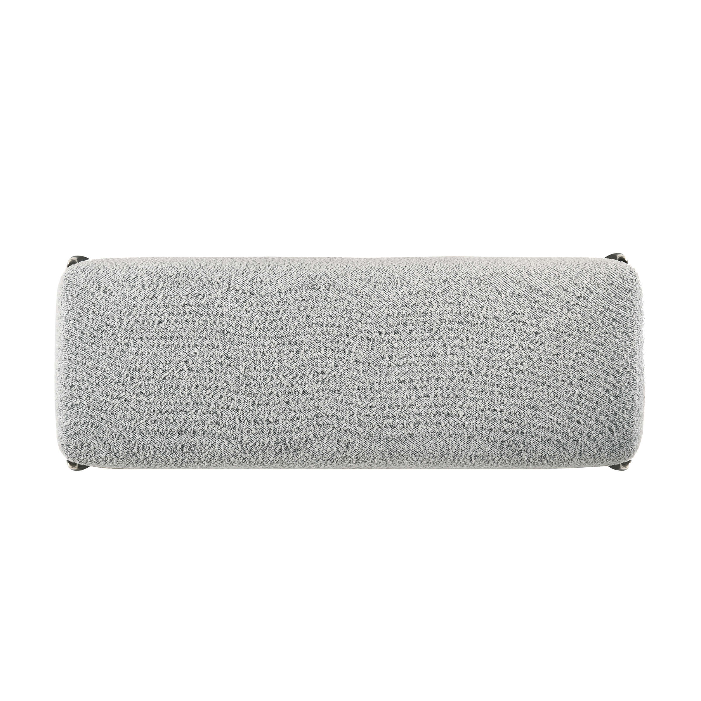 VESCASA 50"L Modern Gray Sherpa Upholstered Bench - 5520BH