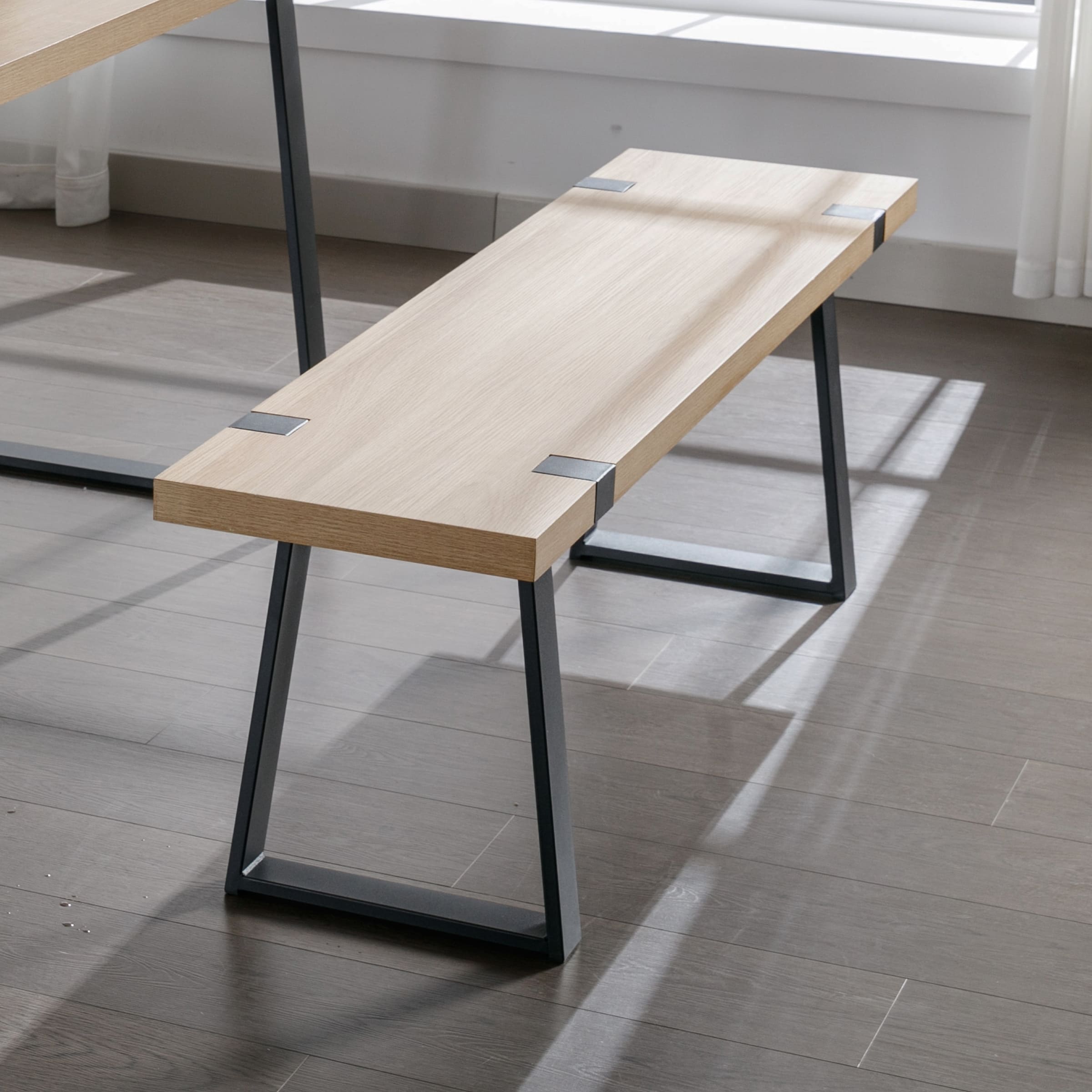 VESCASA 60"W Wood Dining Bench - XXX13BH