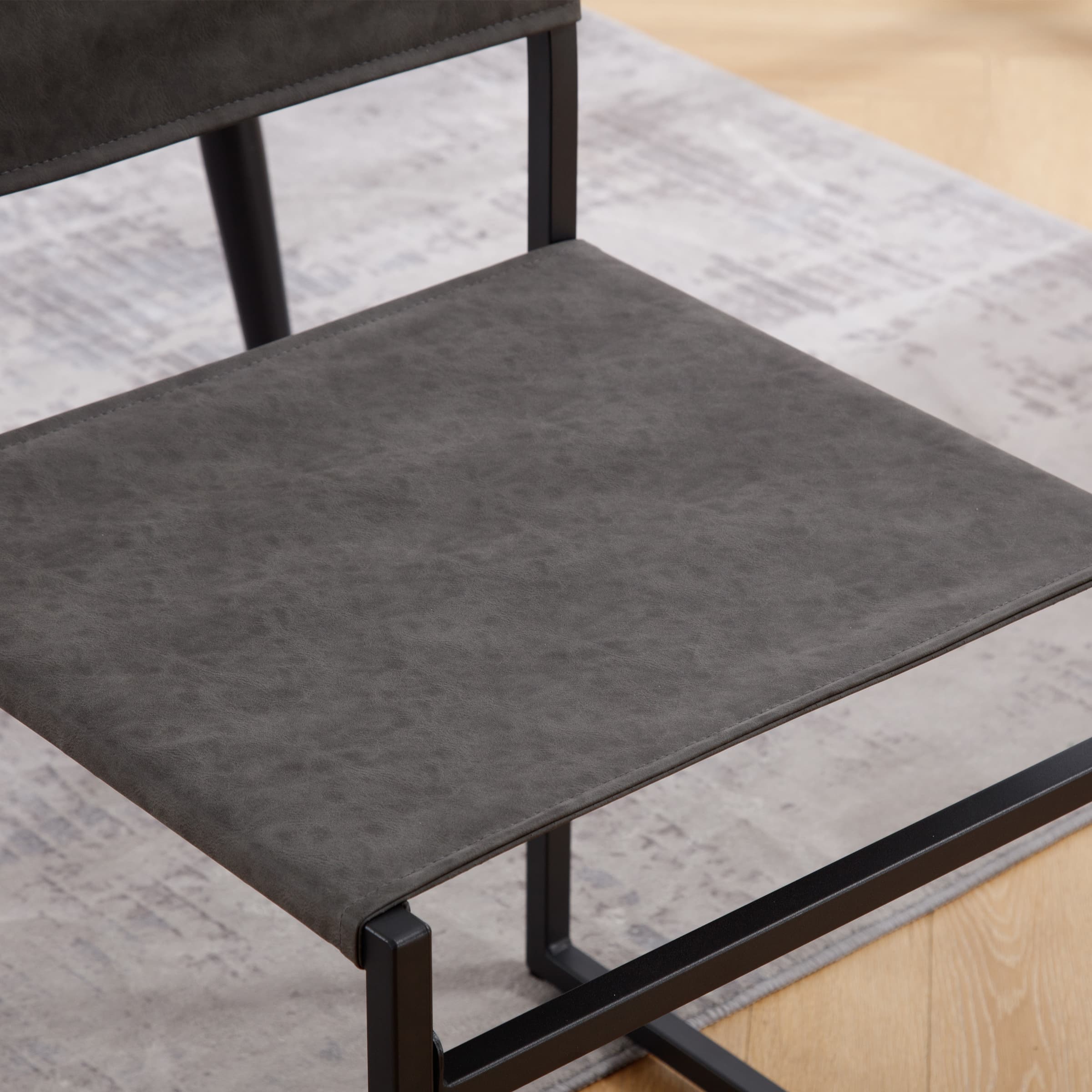 VESCASA Sling Armless Open Back Dining Chairs Set of 2 - 1002DC