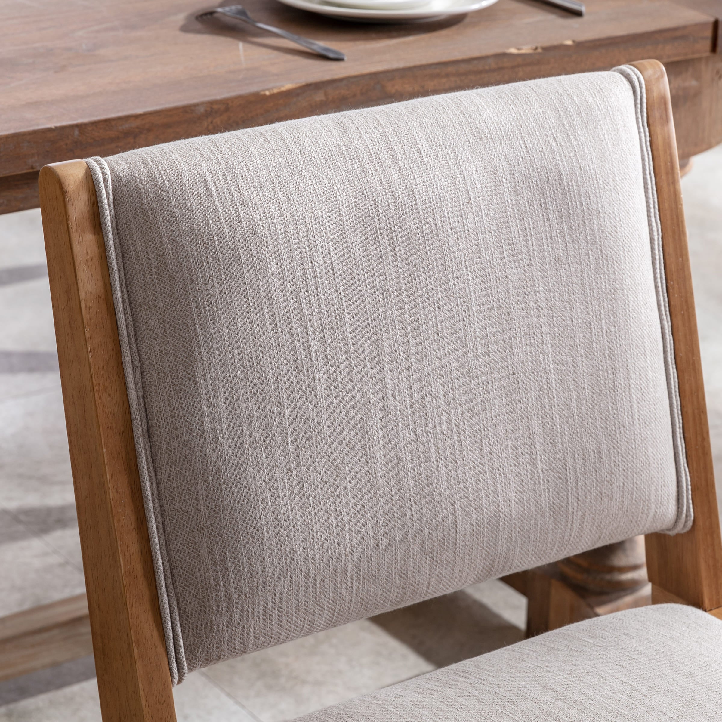 VESCASA Cane Dining Side Chairs Set of 2 - 1861DC