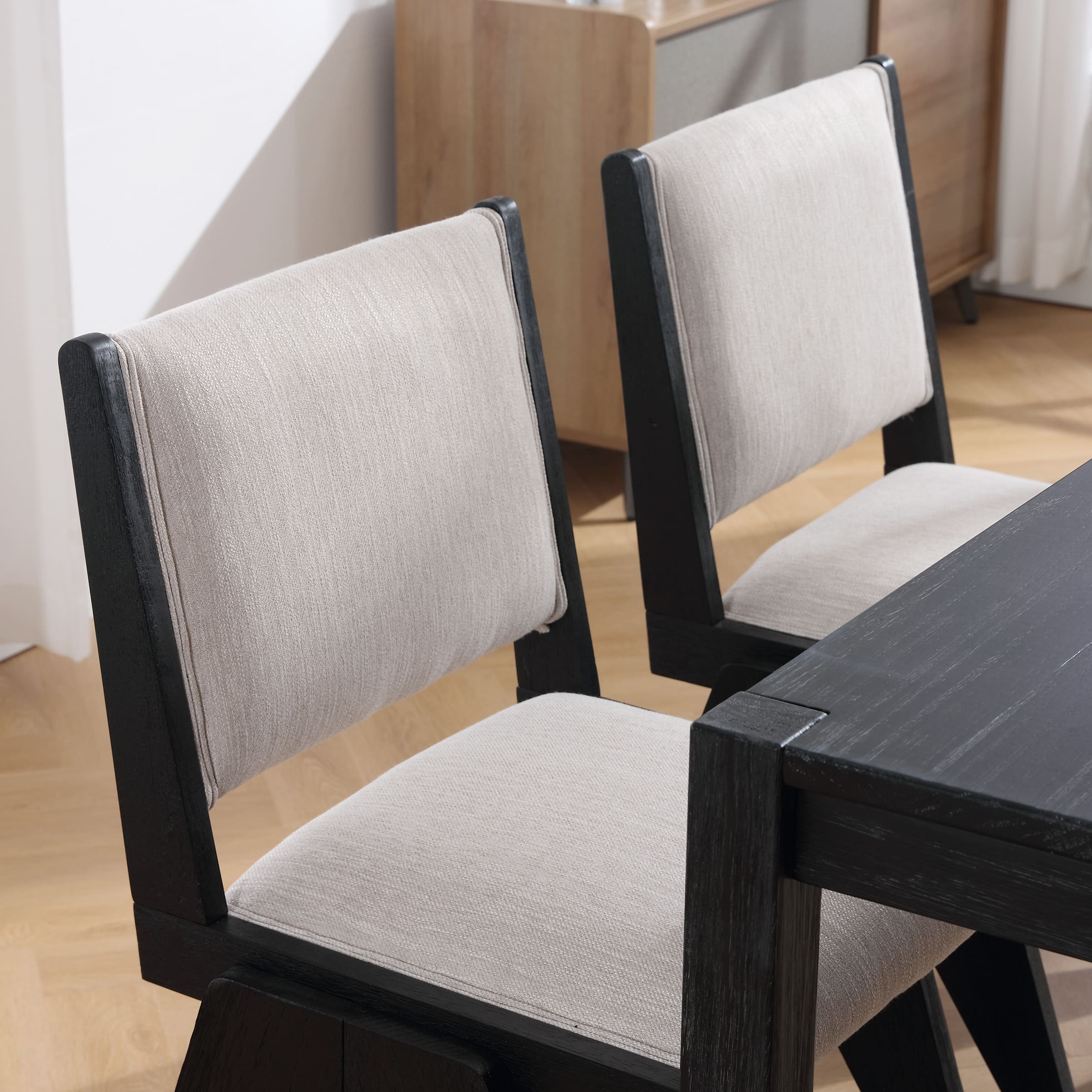 VESCASA Cane Dining Side Chairs Set of 2 - 1861DC