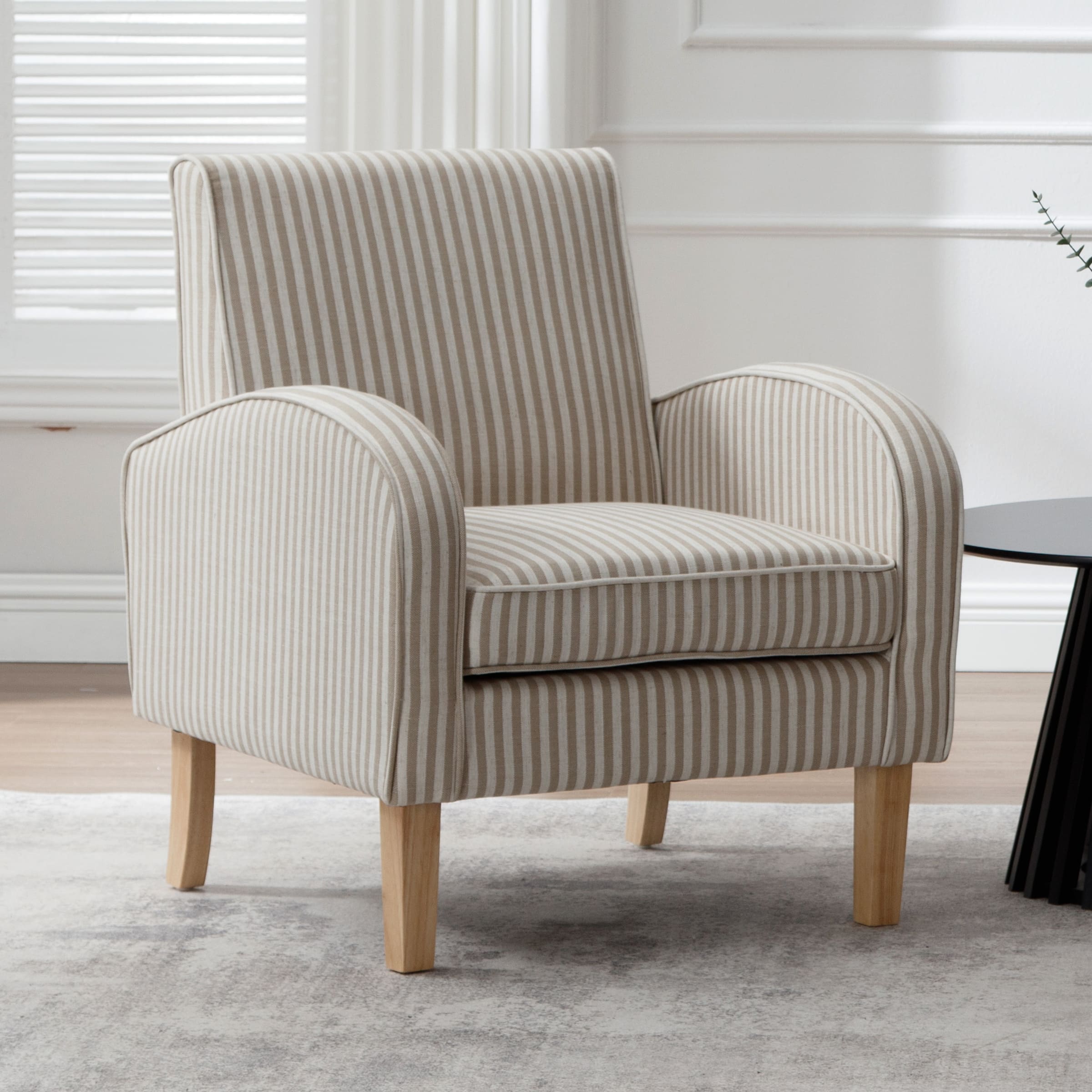 Janoray Curve Arms Accent Chair 1 PCS- 8375AC
