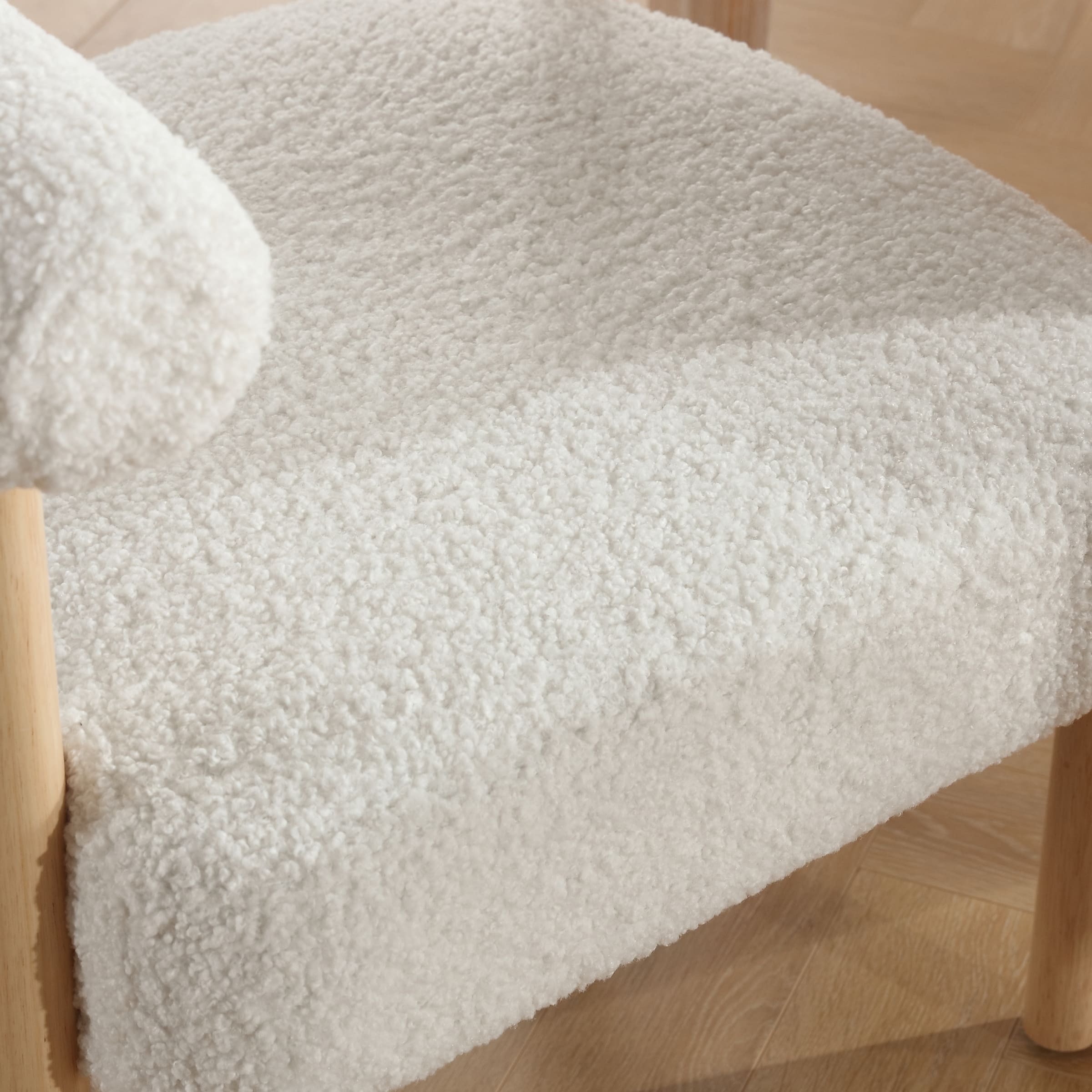 VESCASA Barrel Open Back Upholstered Dining Chairs Set of 2 - 1930DC