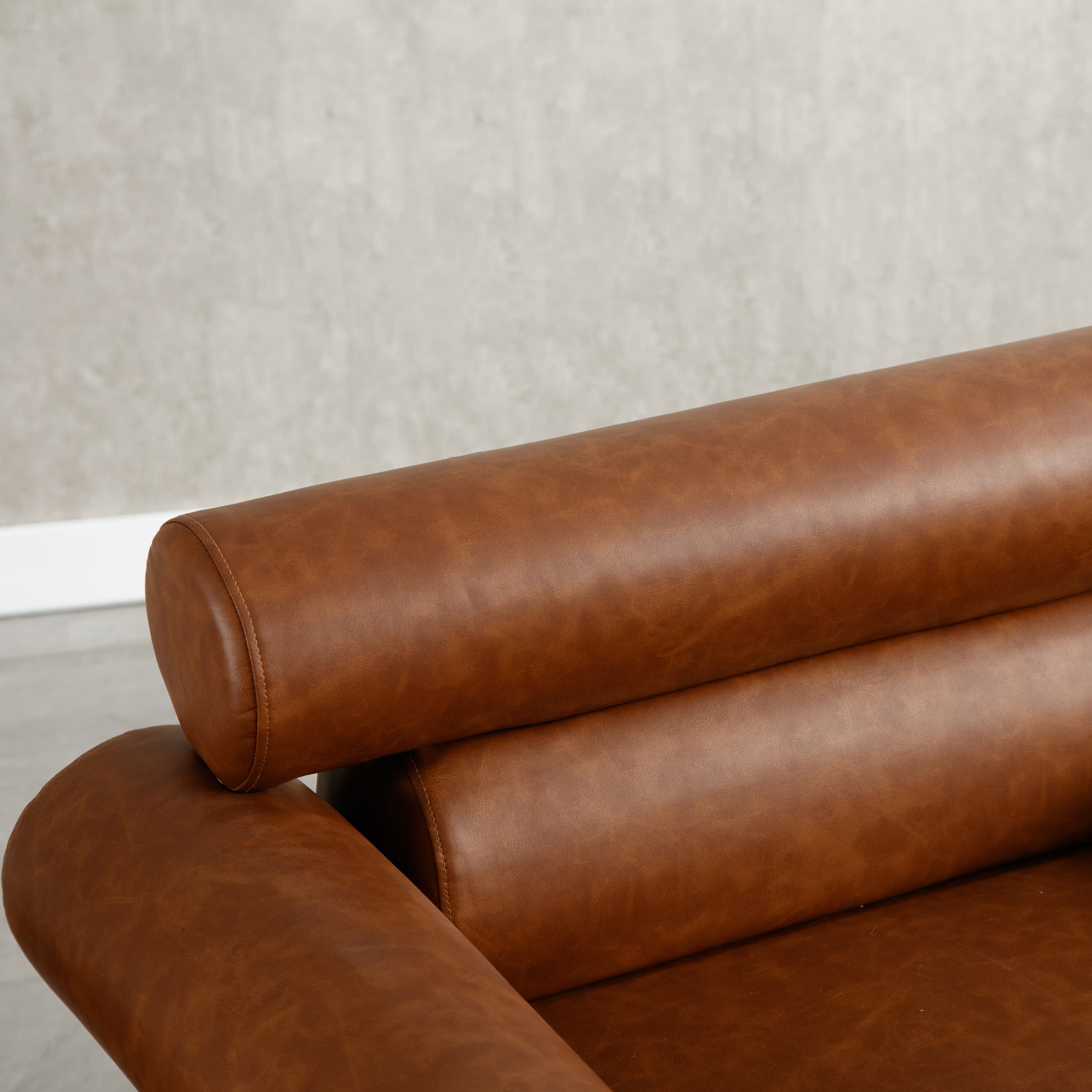 VESCASA Leather Oversized Accent Chair 1 PCS - 10079AC