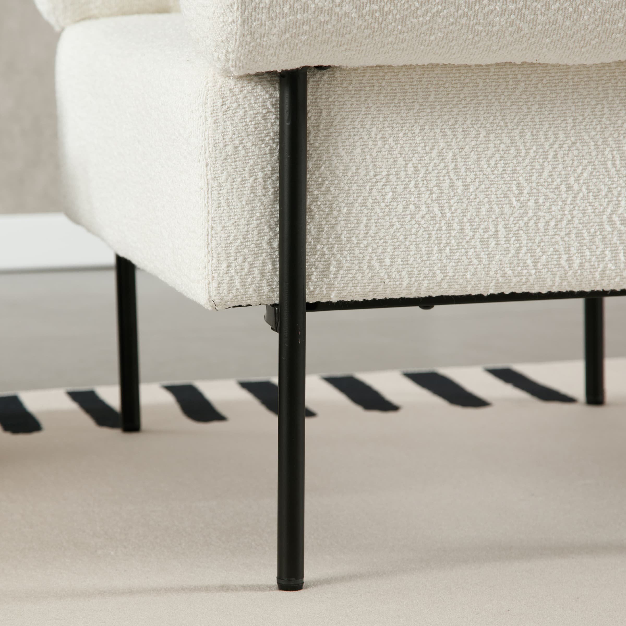 VESCASA Leather Oversized Accent Chair 1 PCS - 10079AC