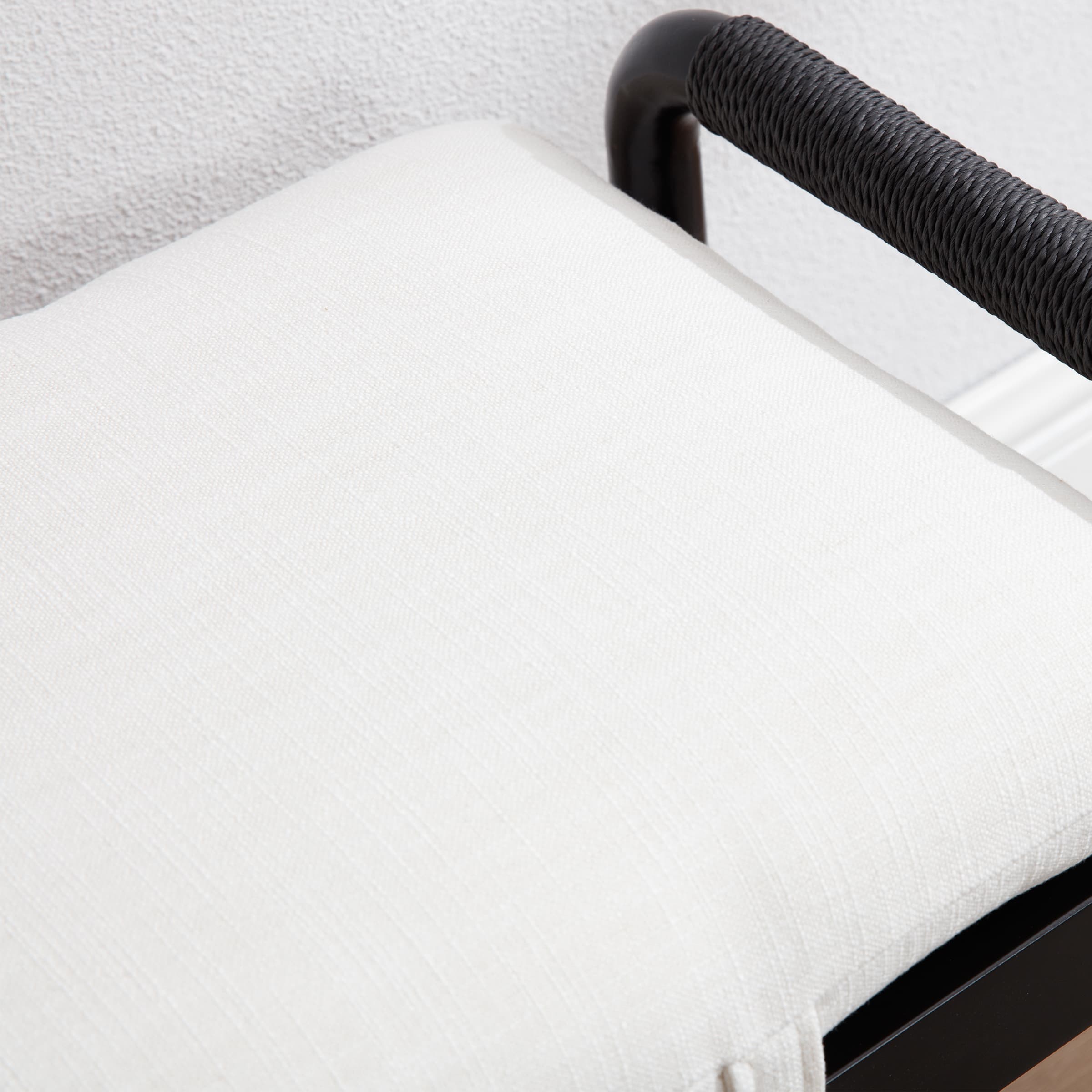 VESCASA Linen Upholstered Entryway Bench - XX08BH