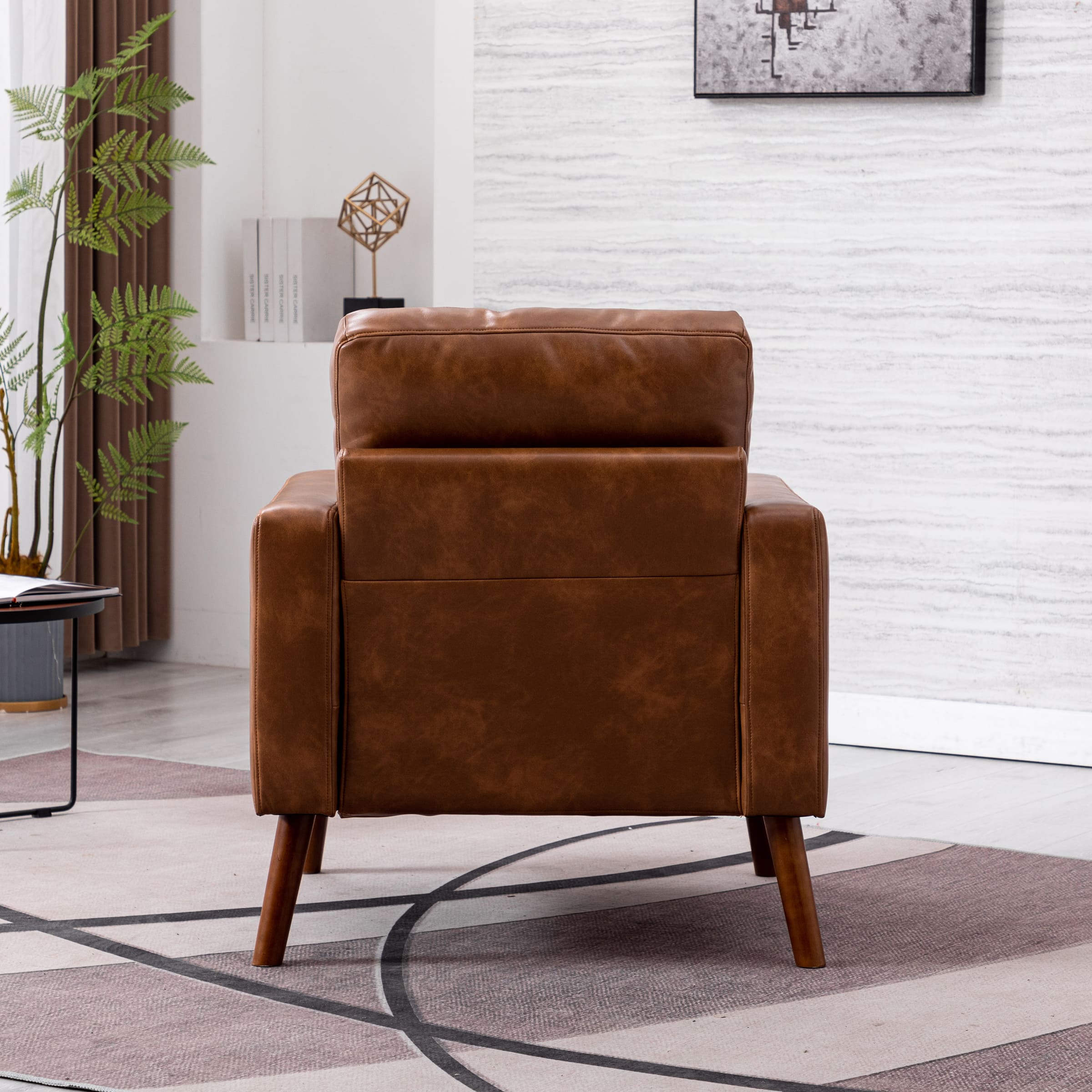 VESCASA Mid Century Modern Tufted Accent Chair 1 PCS - XX16AC