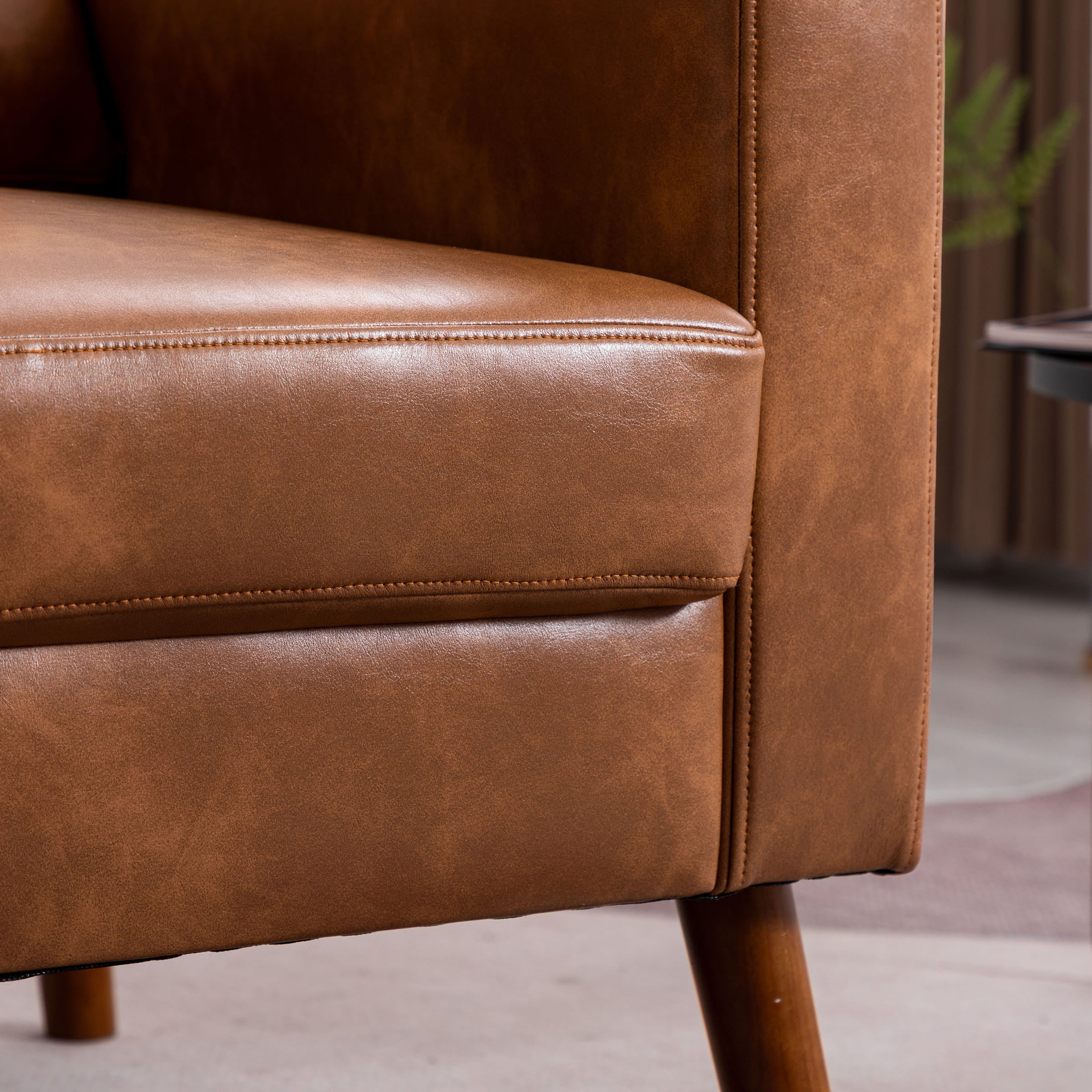 VESCASA Mid Century Modern Tufted Accent Chair 1 PCS - XX16AC