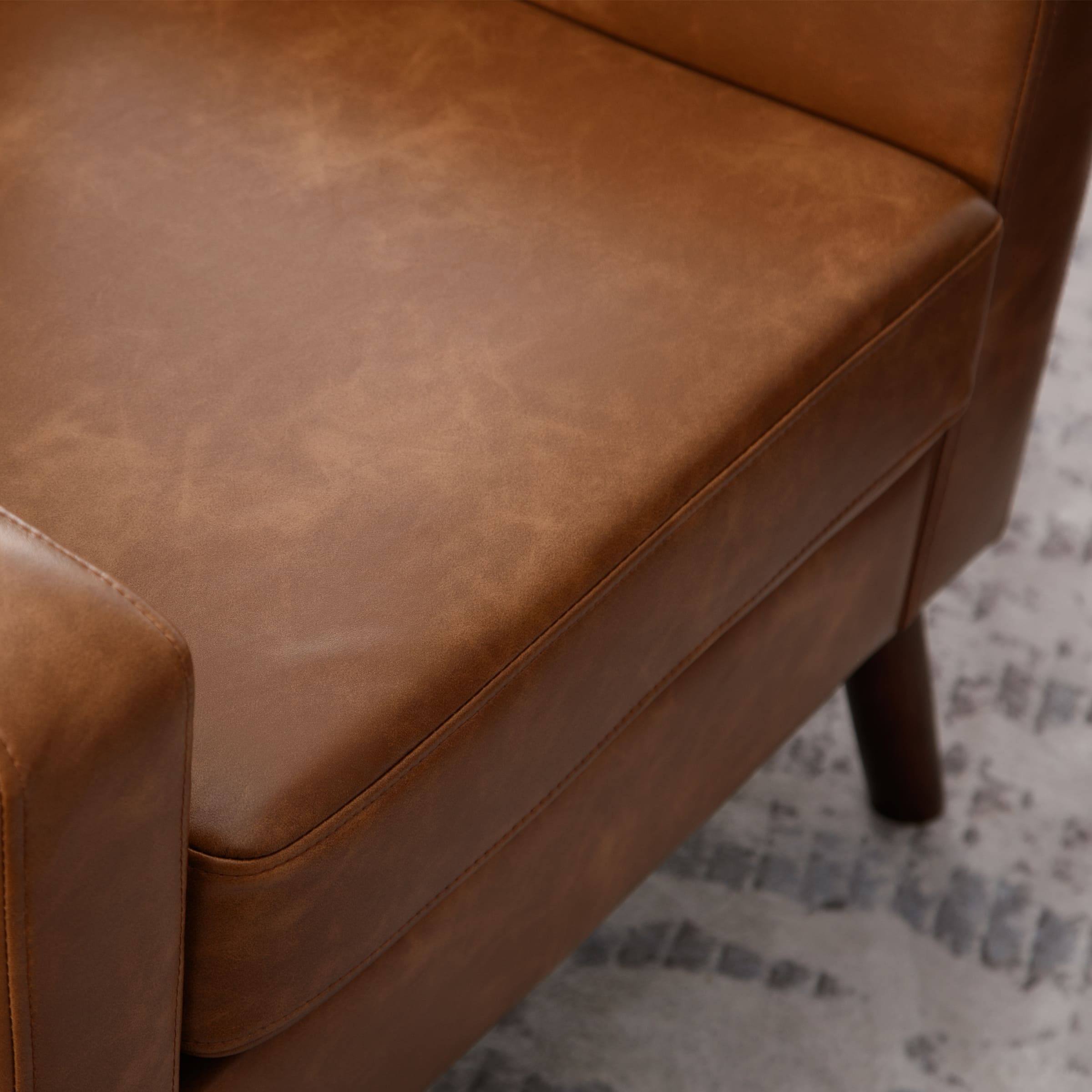 VESCASA Mid Century Modern Tufted Accent Chair 1 PCS - XX16AC