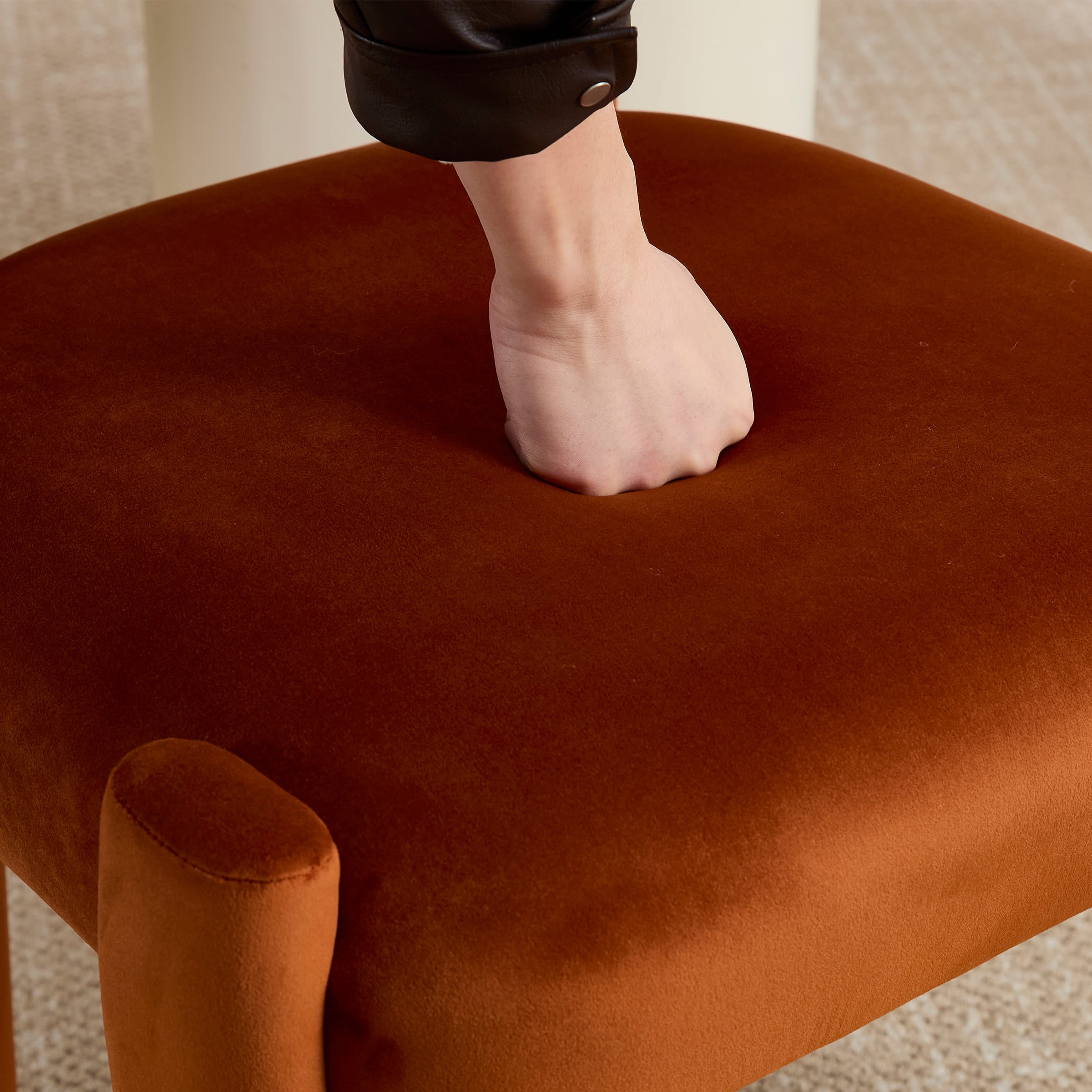 VESCASA Modern Armless Dining Chairs Set of 2 - 3159DC