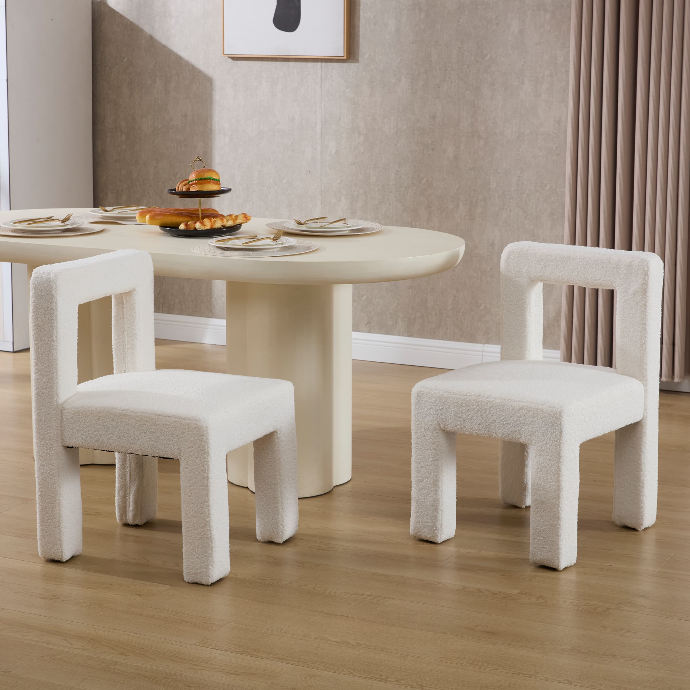 VESCASA Modern Dining Chairs Set of 2 - 6555DC