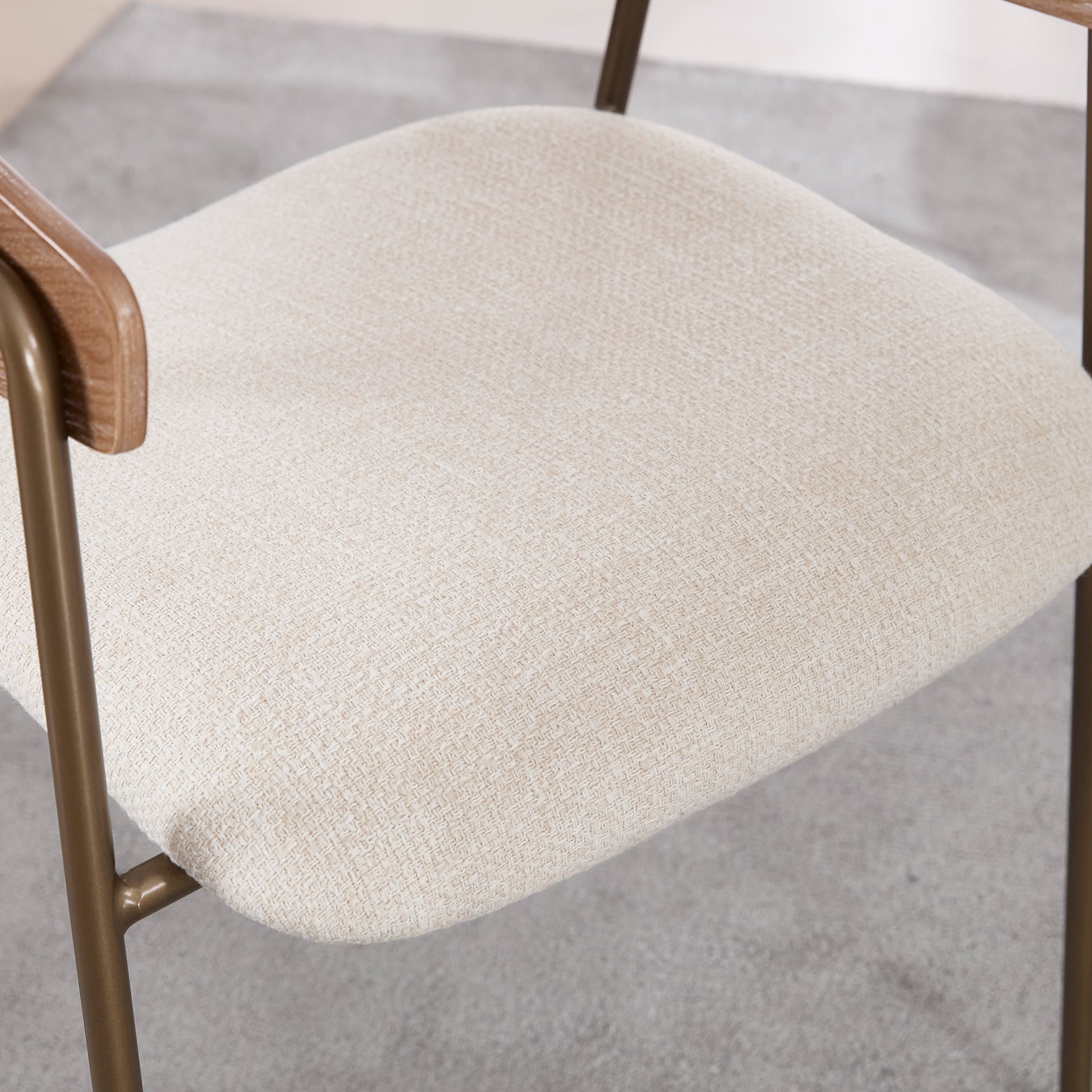 VESCASA Modern Dining Chairs Set of 2 with Metal Legs - 6127DC