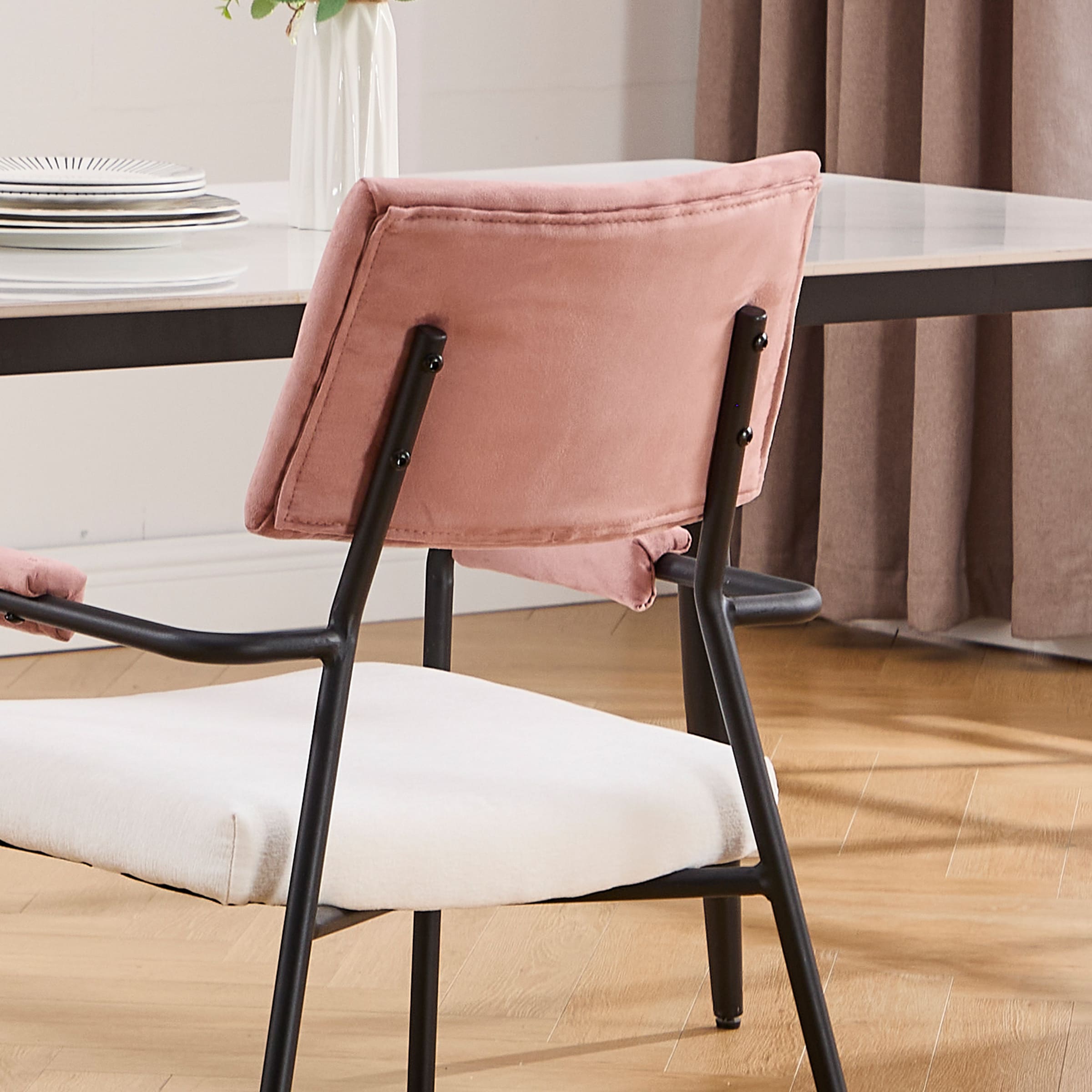 VESCASA Modern Open Back Dining Chairs Set of 2 - 1011DC