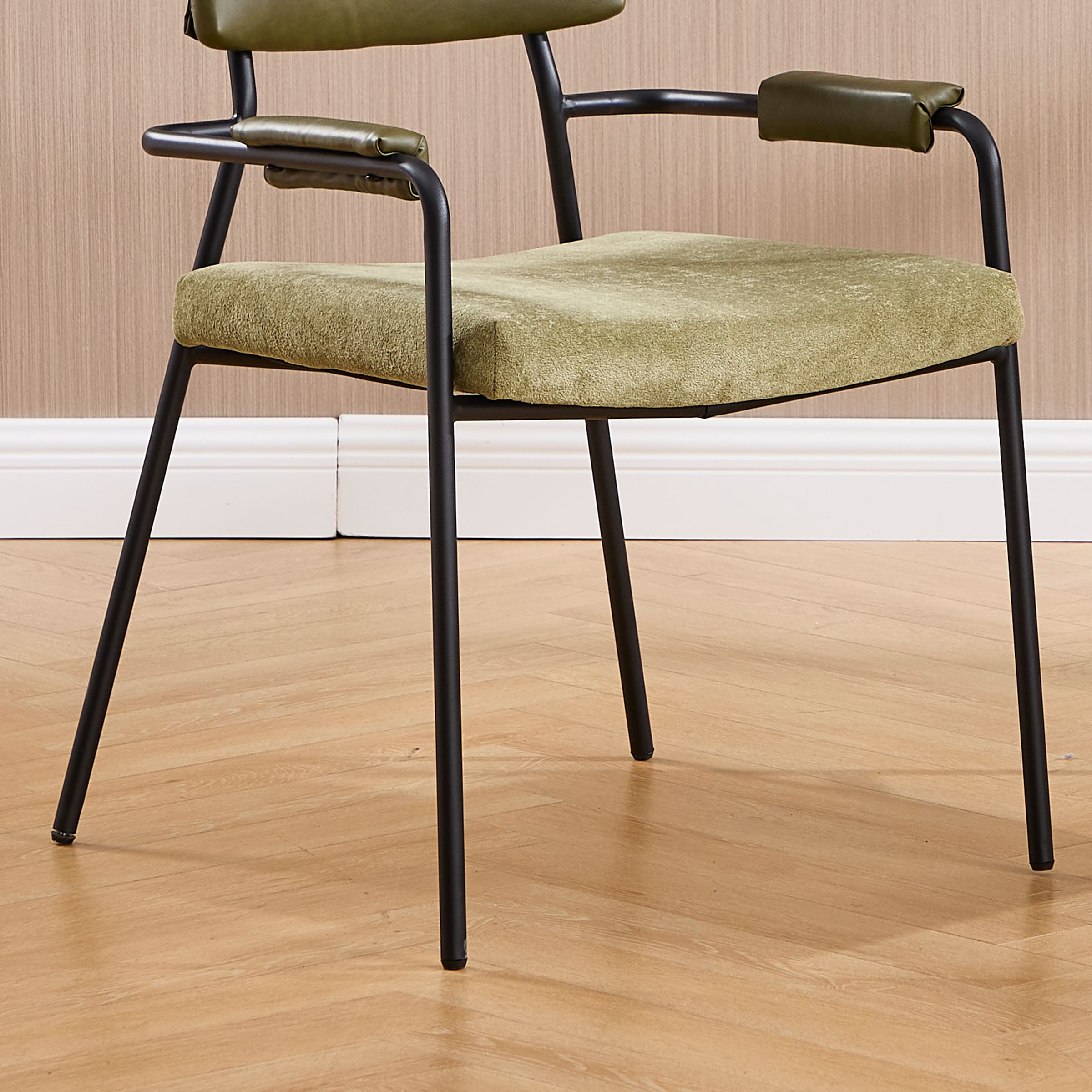 VESCASA Modern Open Back Dining Chairs Set of 2 - 1011DC