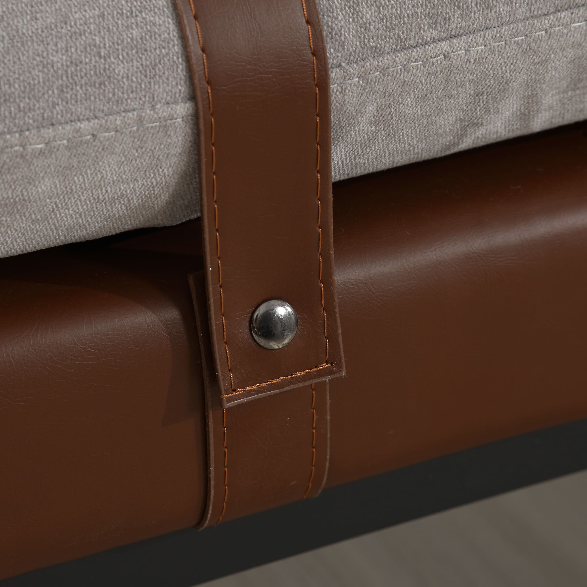 VESCASA Modern Rectangle Entryway Bench - 1200BH