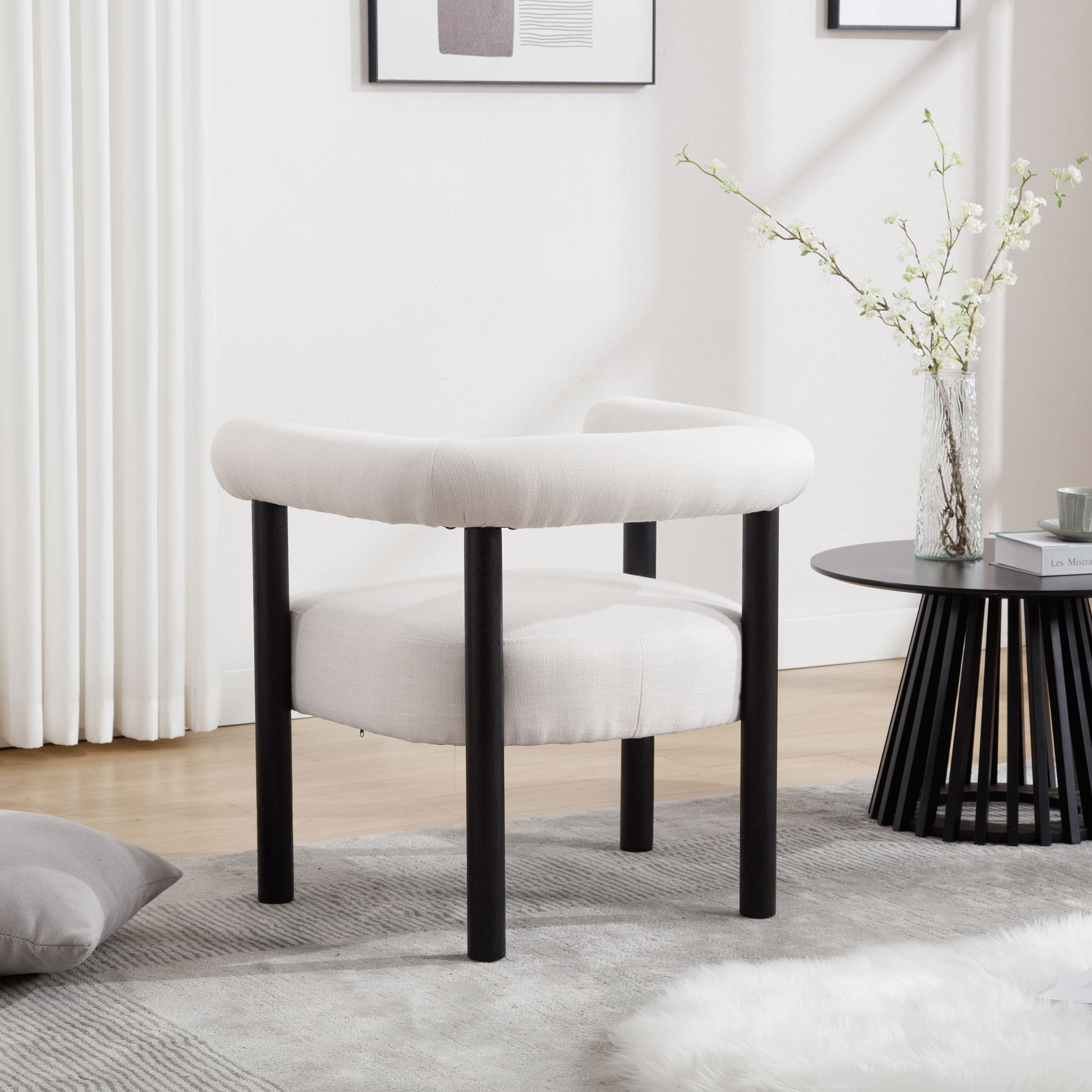 VESCASA Modern Upholstered Accent Chair 1 PCS - 3934AC