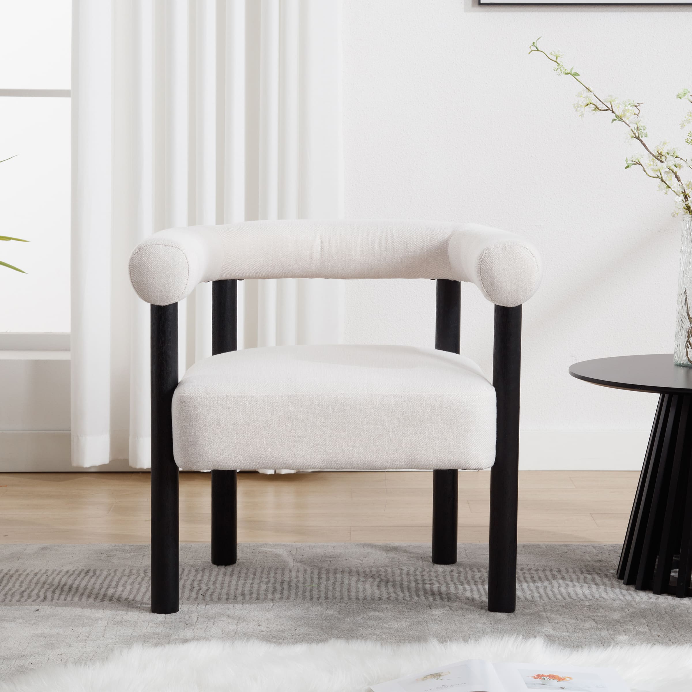 VESCASA Modern Upholstered Accent Chair 1 PCS - 3934AC