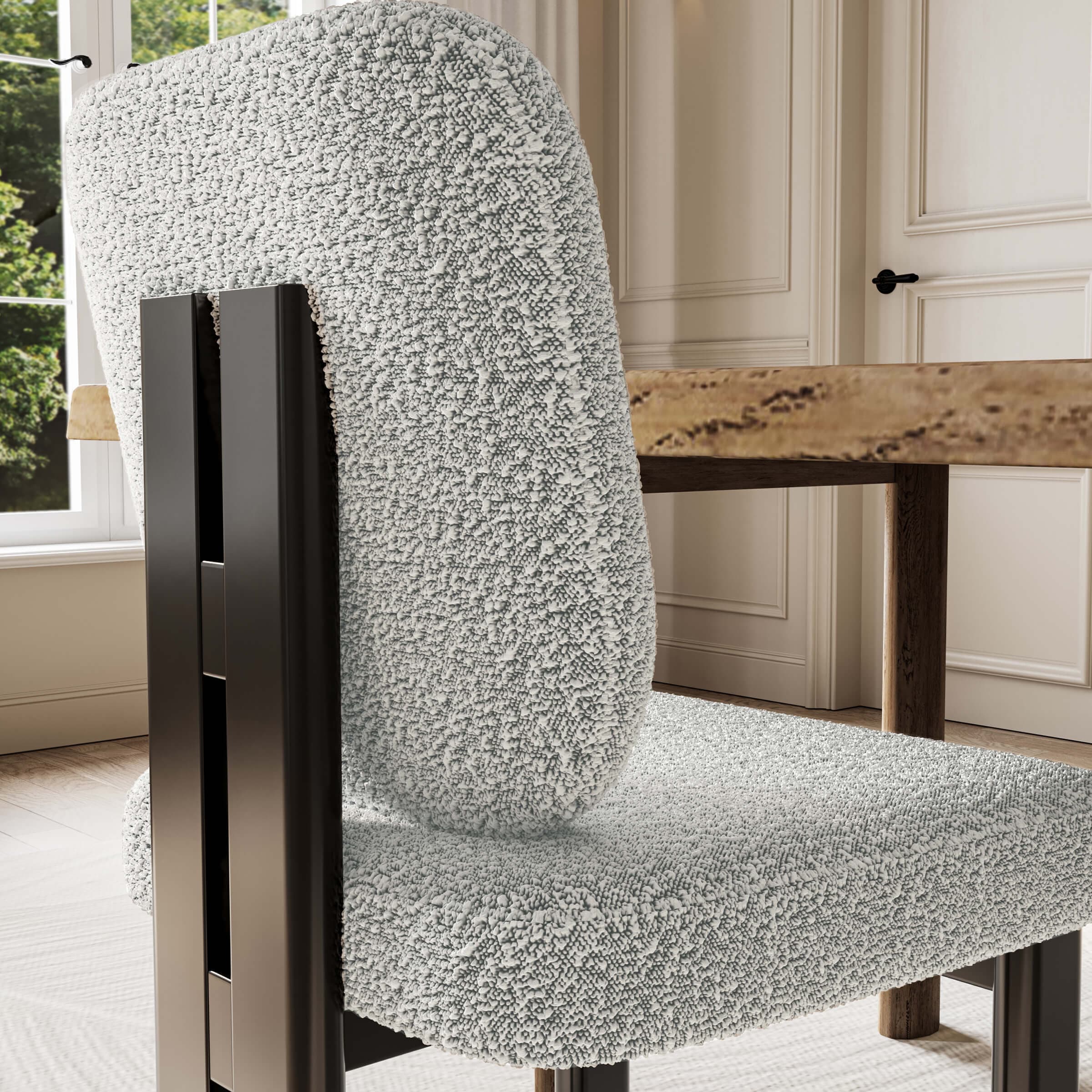 VESCASA Modern Upholstered Dining Chairs Set of 2 – X5517DC