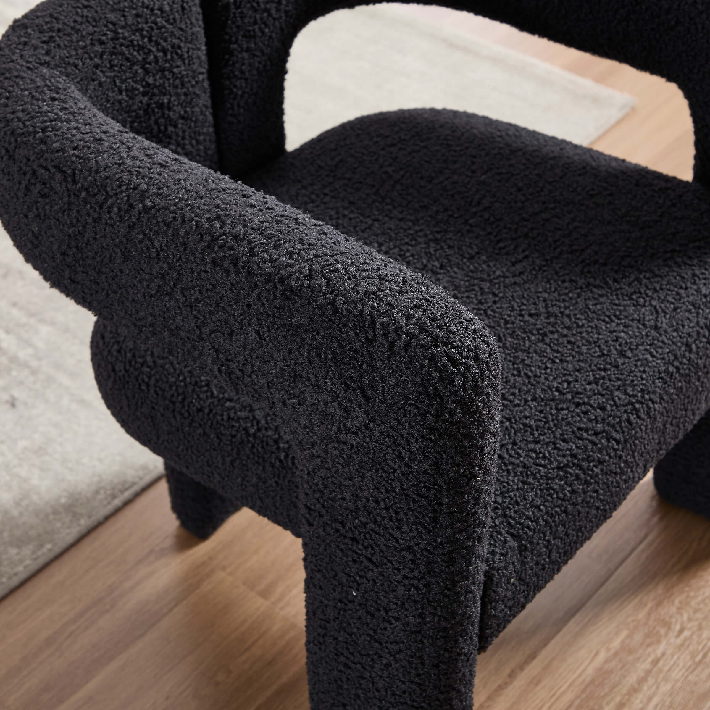 VESCASA Modern Barrel Dining Chairs Set of 2 - 32003DC