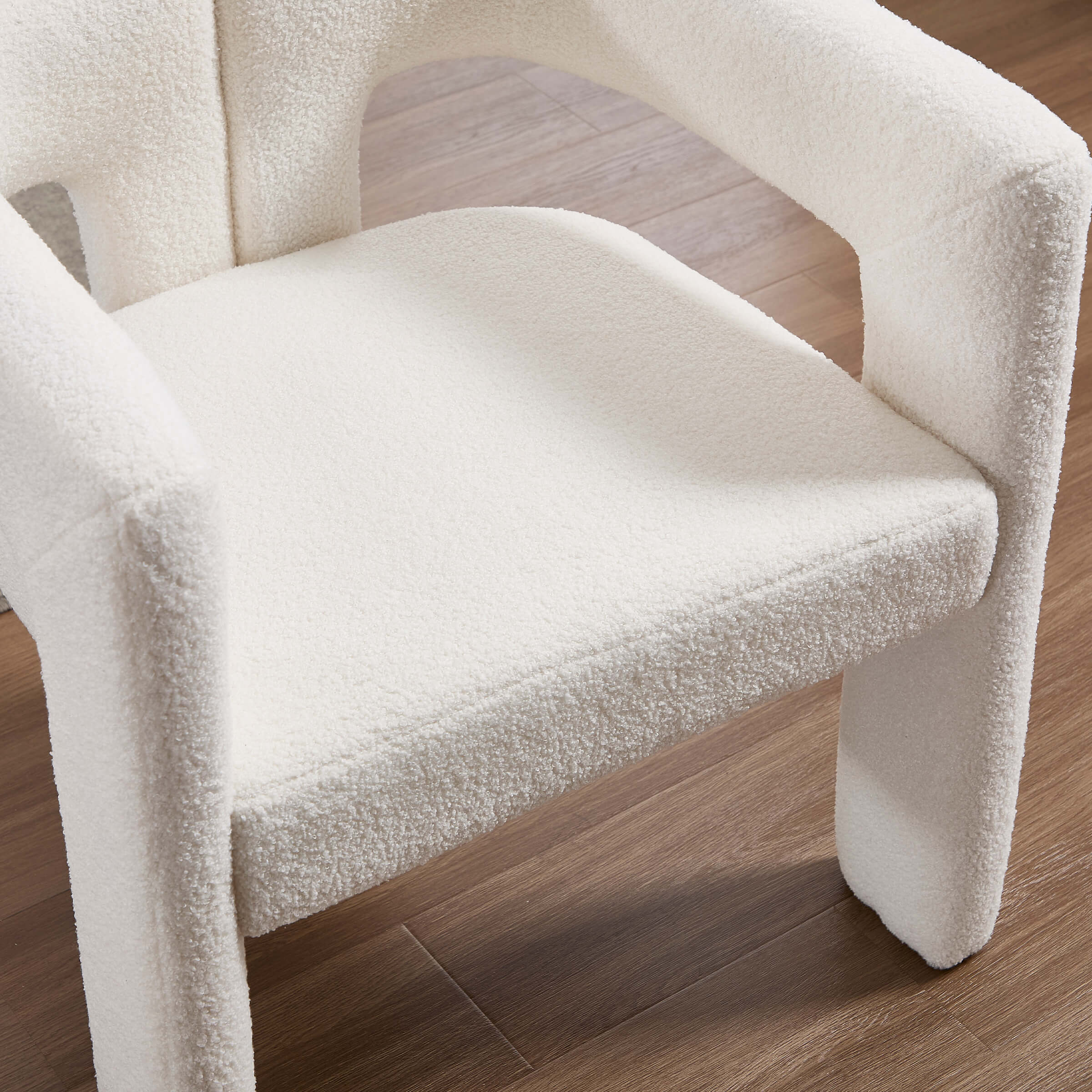 VESCASA Modern Barrel Dining Chairs Set of 2 - 32003DC