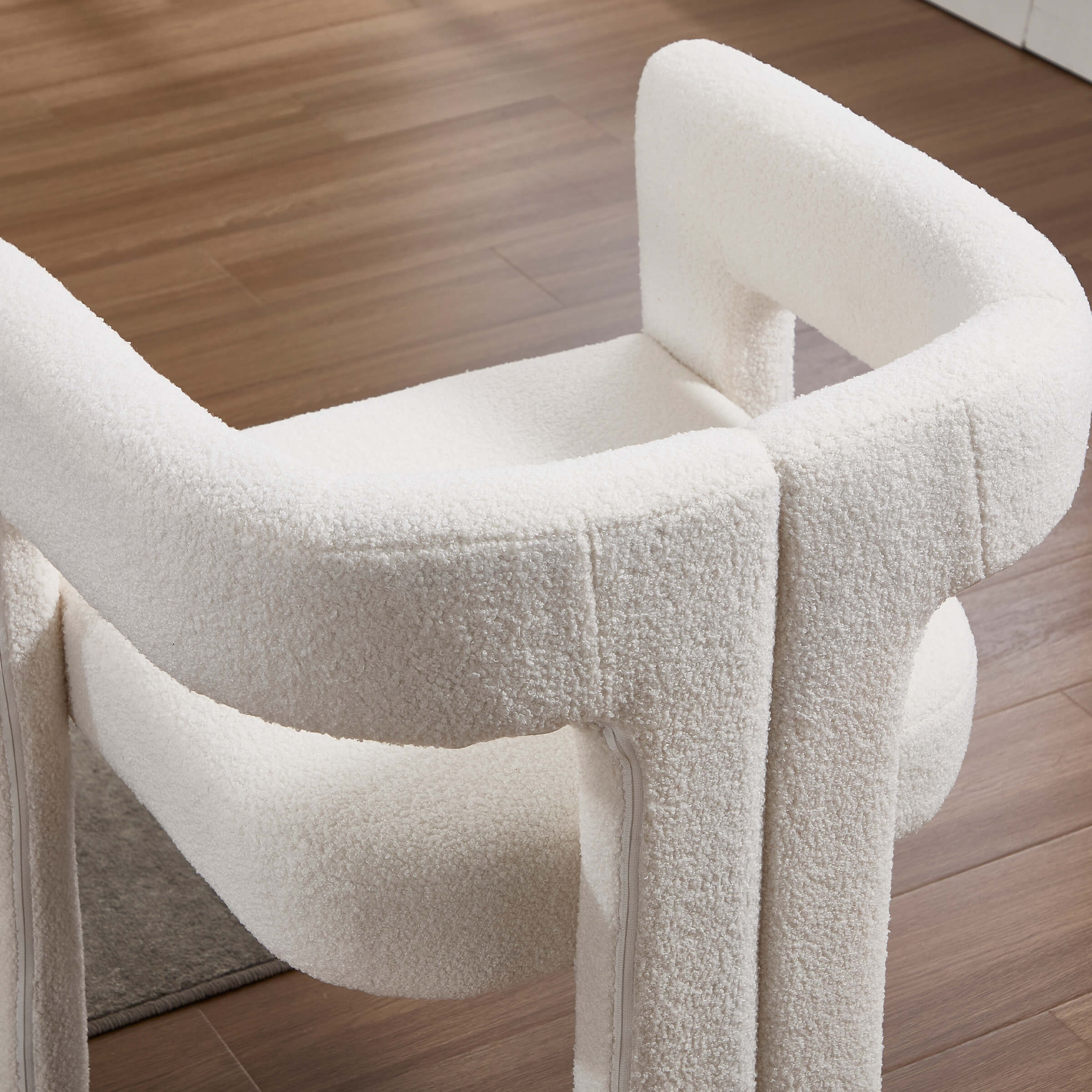 VESCASA Modern Barrel Dining Chairs Set of 2 - 32003DC