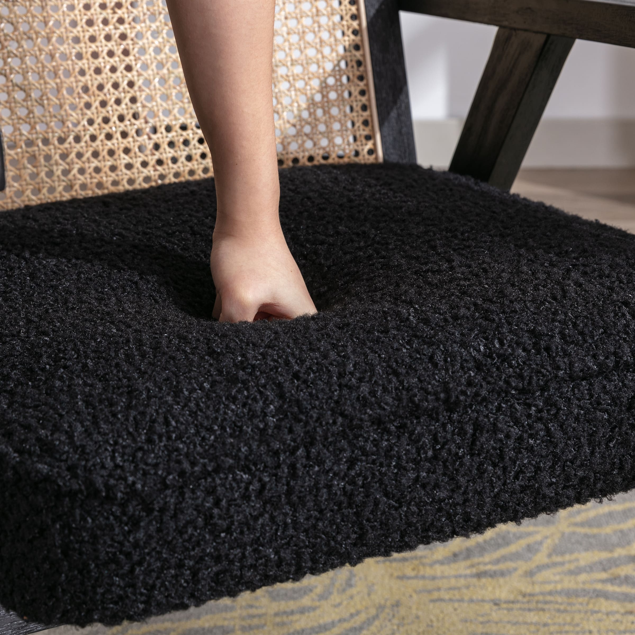 VESCASA Rattan Back Lounge Armchair 1 PCS - 3513AC