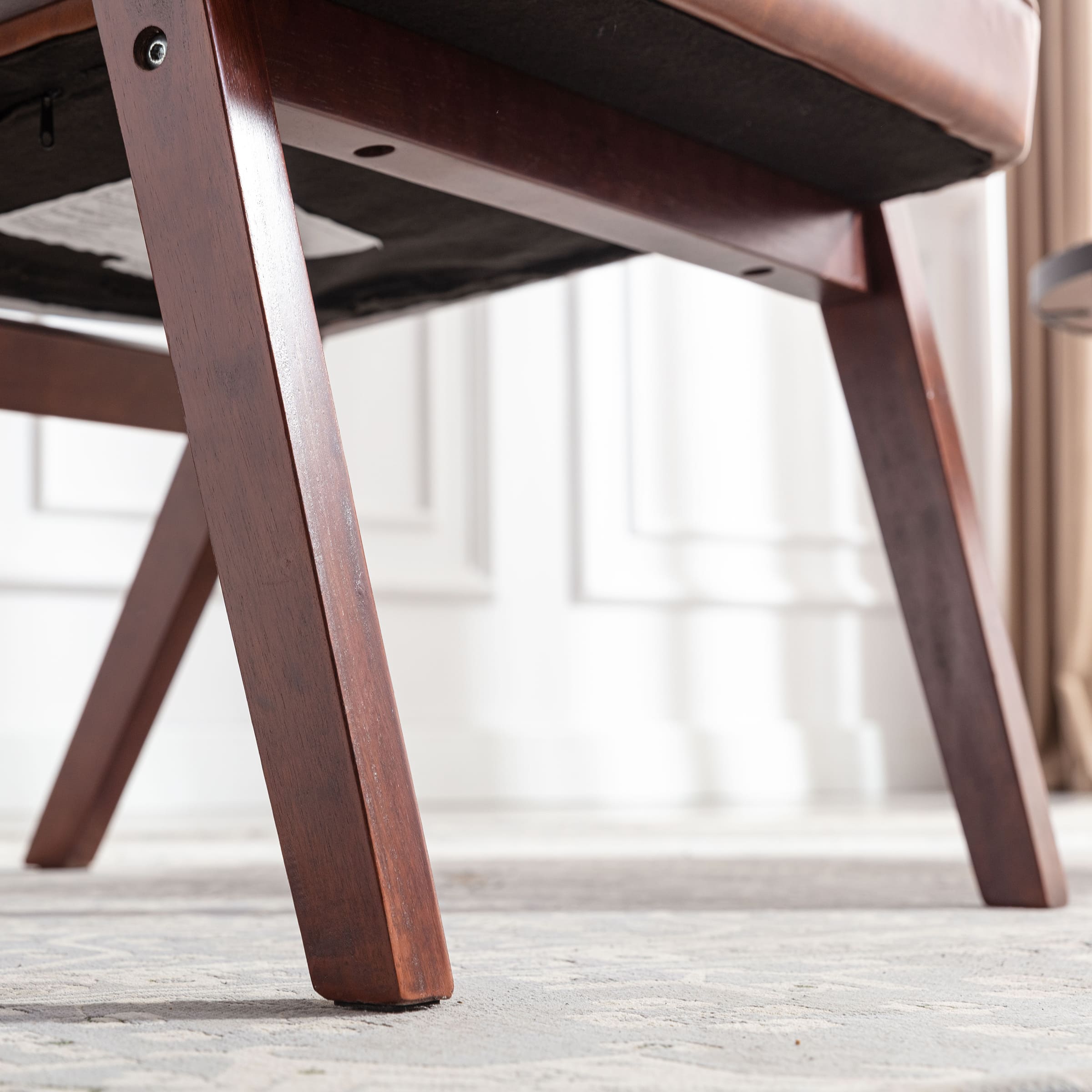 VESCASA Rattan Back Lounge Armchair 1 PCS - 3513AC