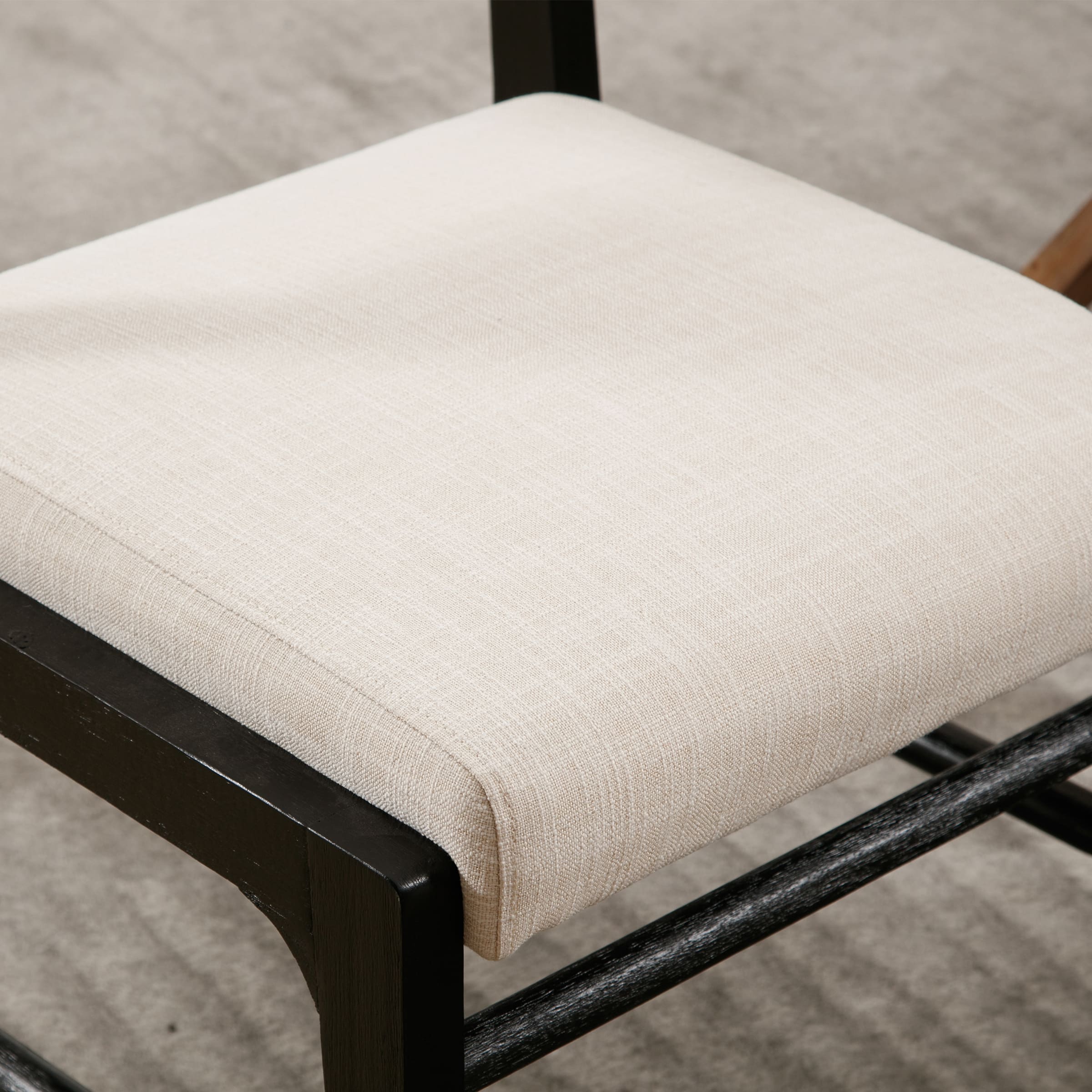 VESCASA Rectangular Cushion Back Dining Chairs Set of 2 - 1984DC