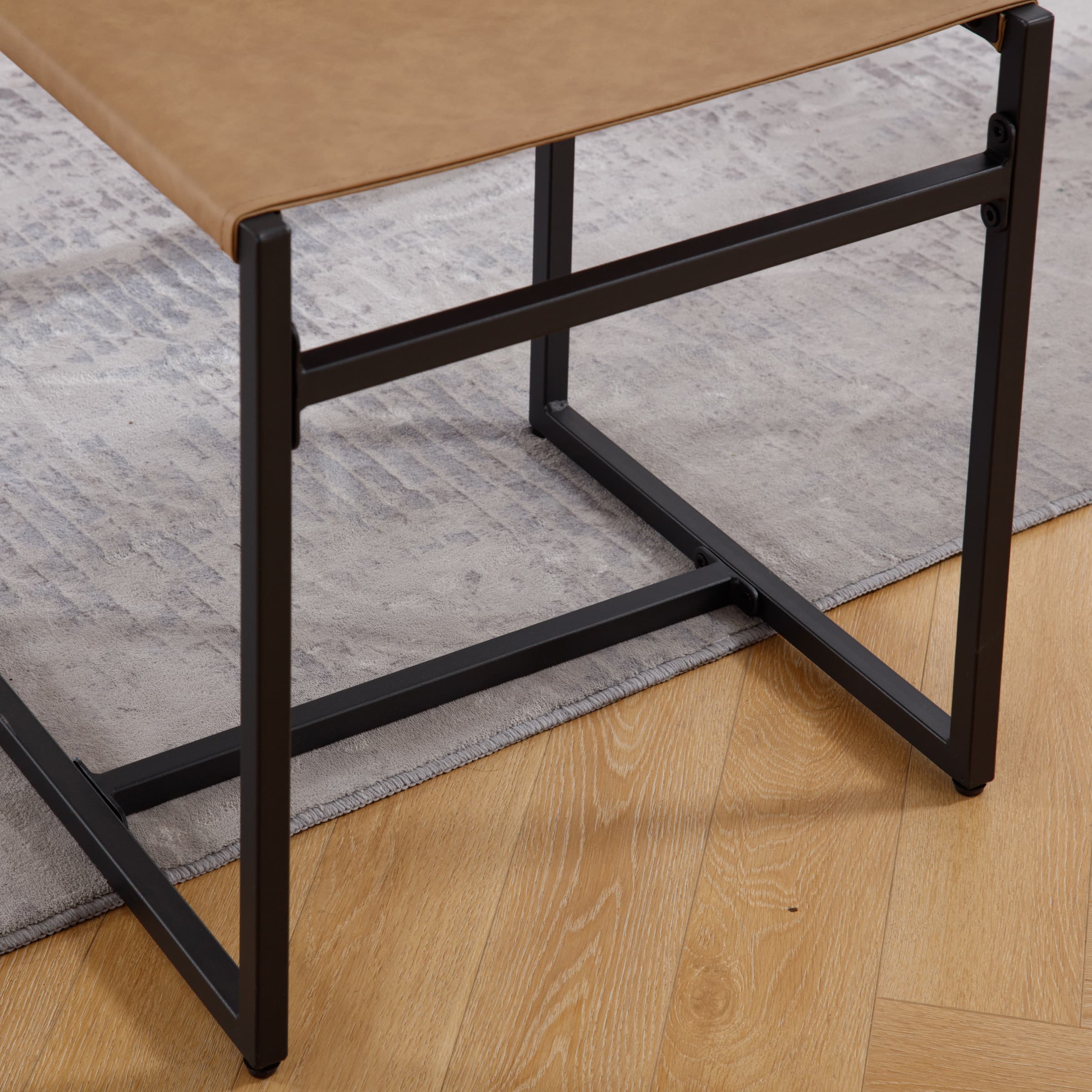 VESCASA Sling Armless Open Back Dining Chairs Set of 2 - 1002DC