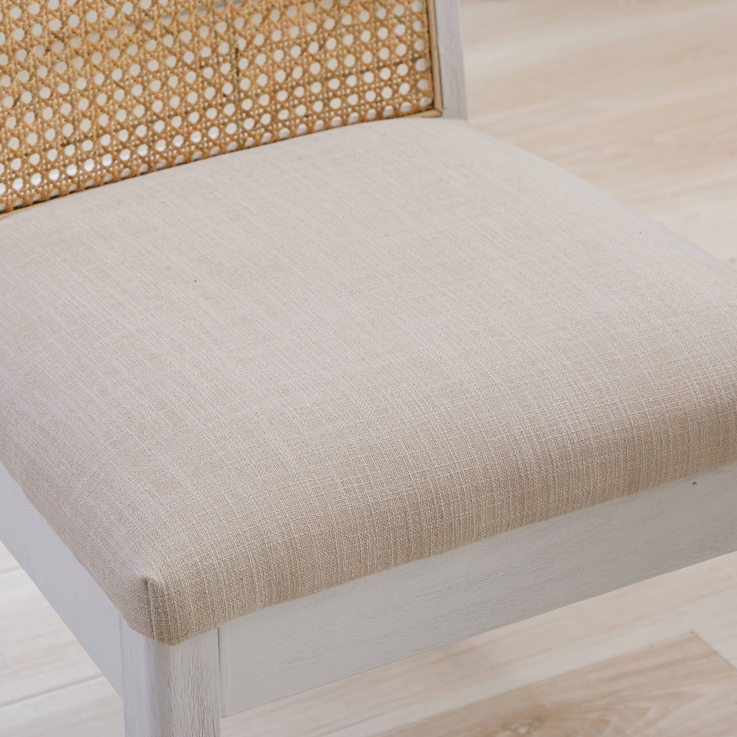 CIMOTA Square Rattan Back Dining Chairs Set of 2 - 1932DC