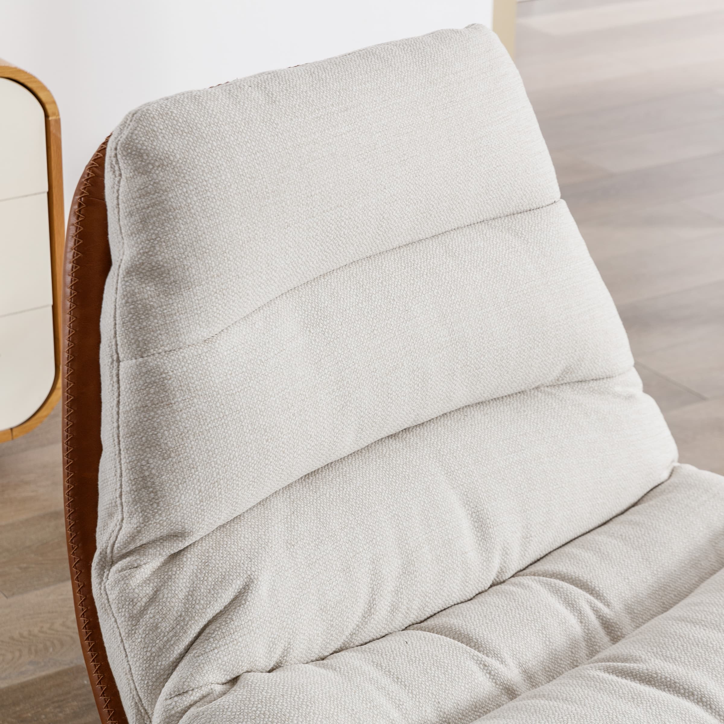 VESCASA Swivel Accent Chair with Ottoman - 19119AO