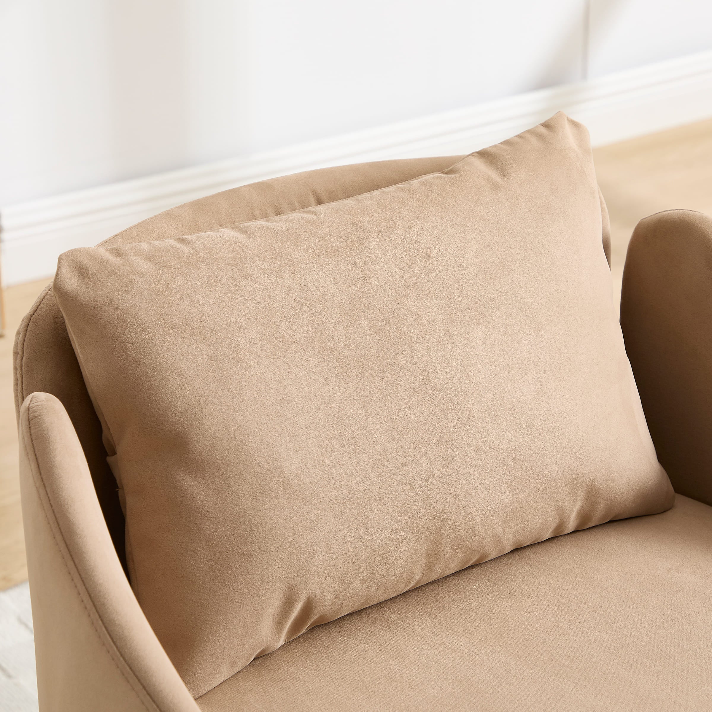 ZH4YOU Swivel Round Barrel Armchair 1 PCS - 56010AC